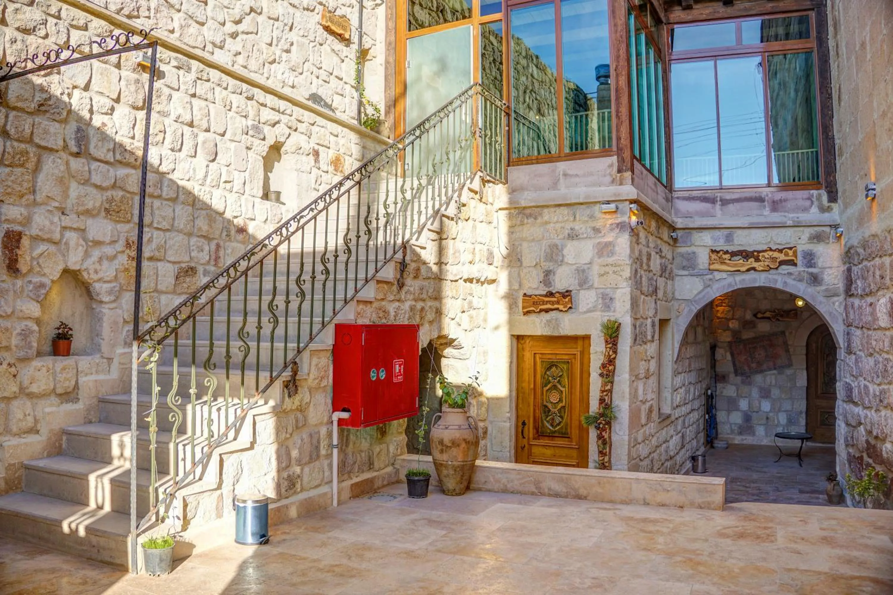 Facade/entrance in The Calypso Cave