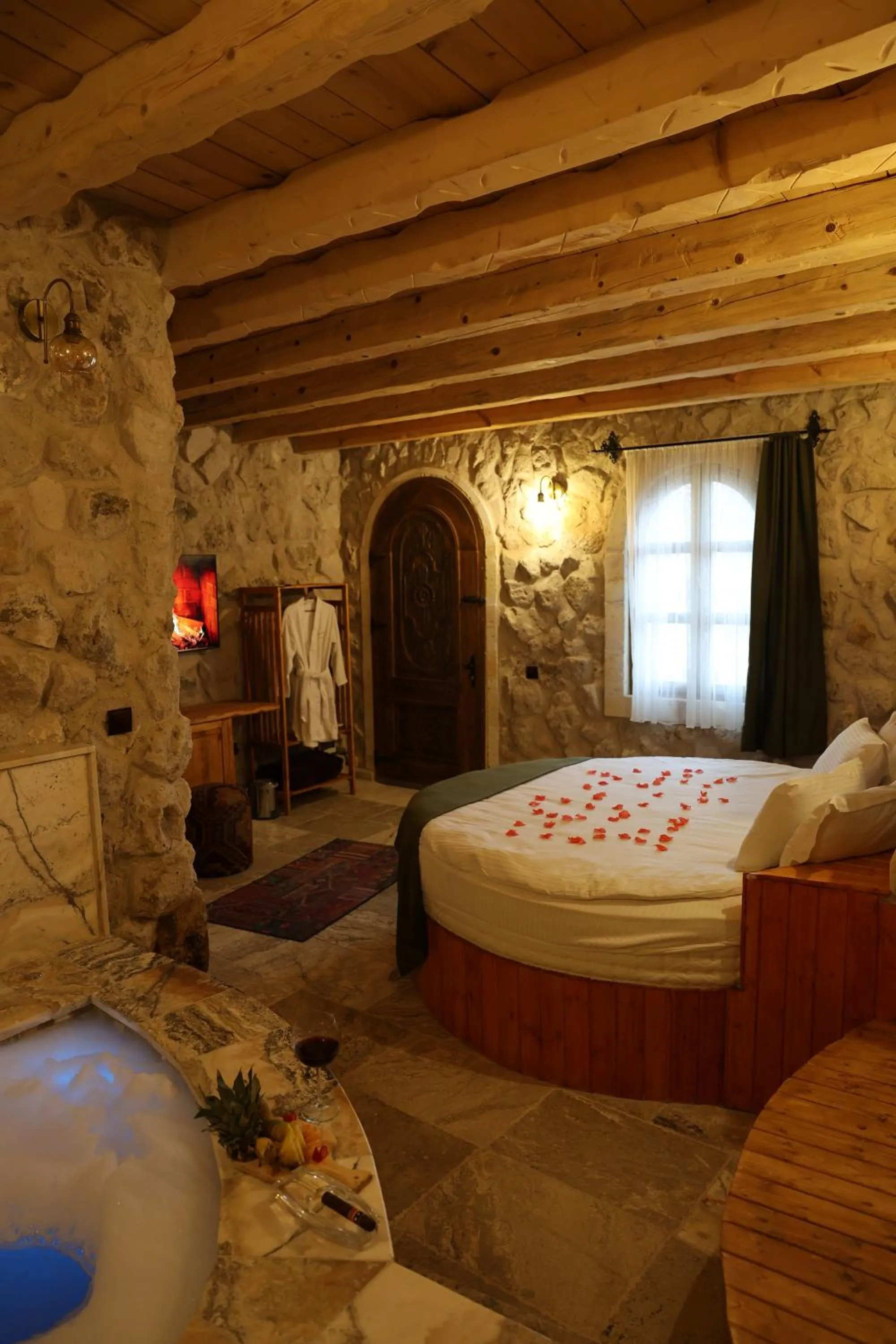 Bed in The Calypso Cave