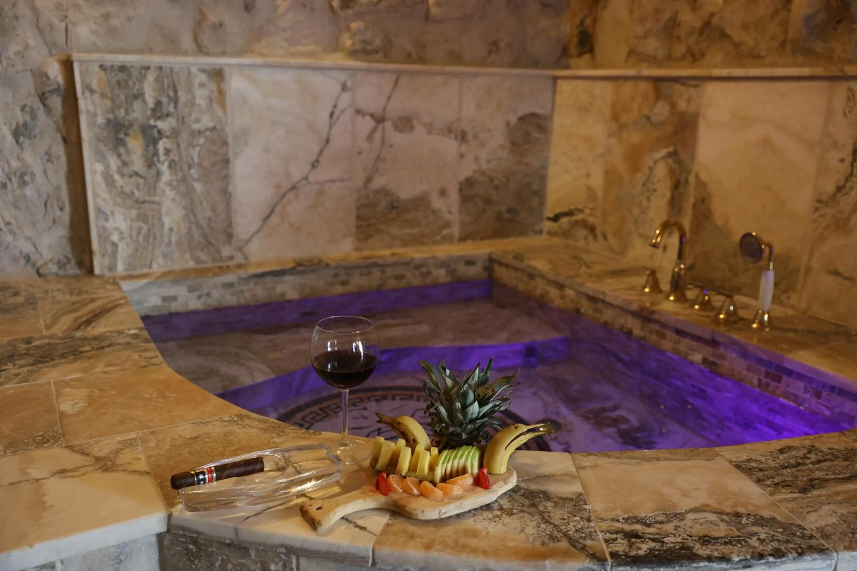 Hot Tub in The Calypso Cave