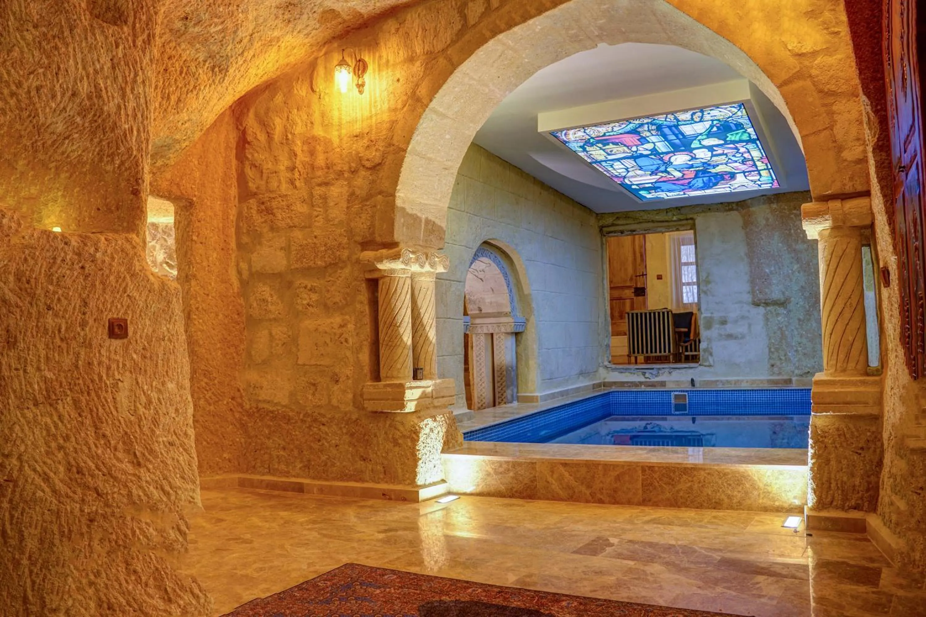 Swimming pool in The Calypso Cave