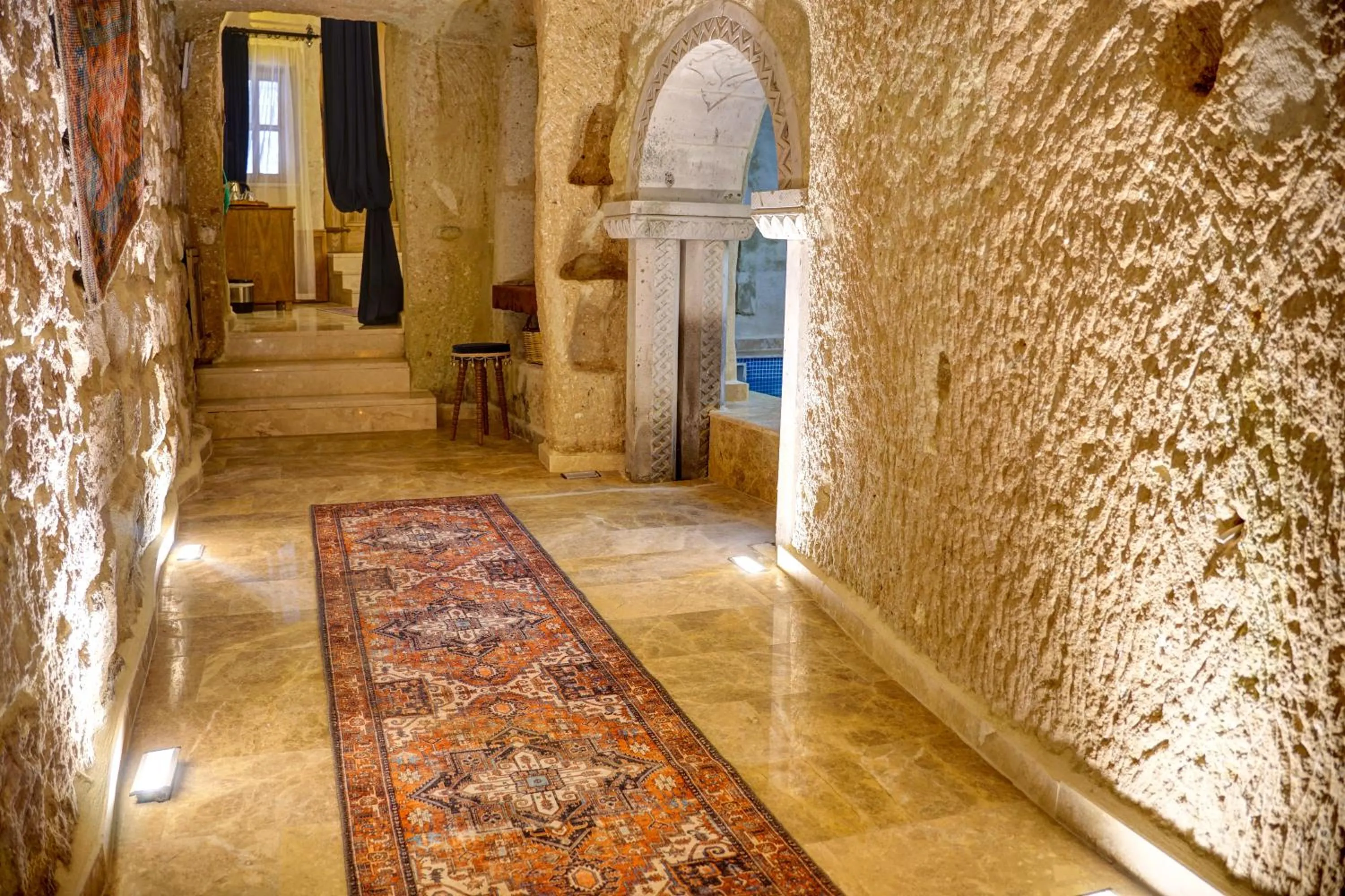 Decorative detail in The Calypso Cave