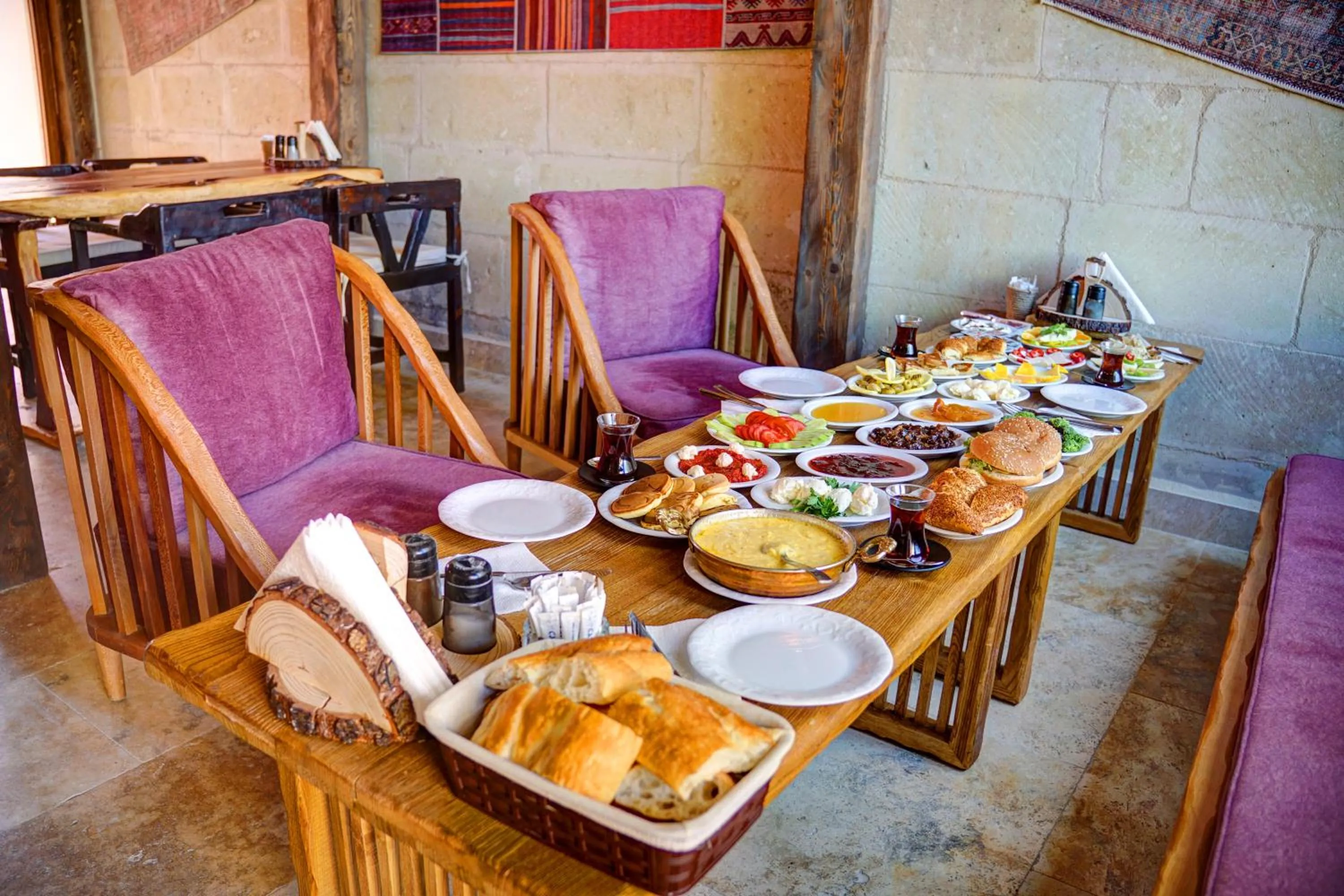 Breakfast in The Calypso Cave