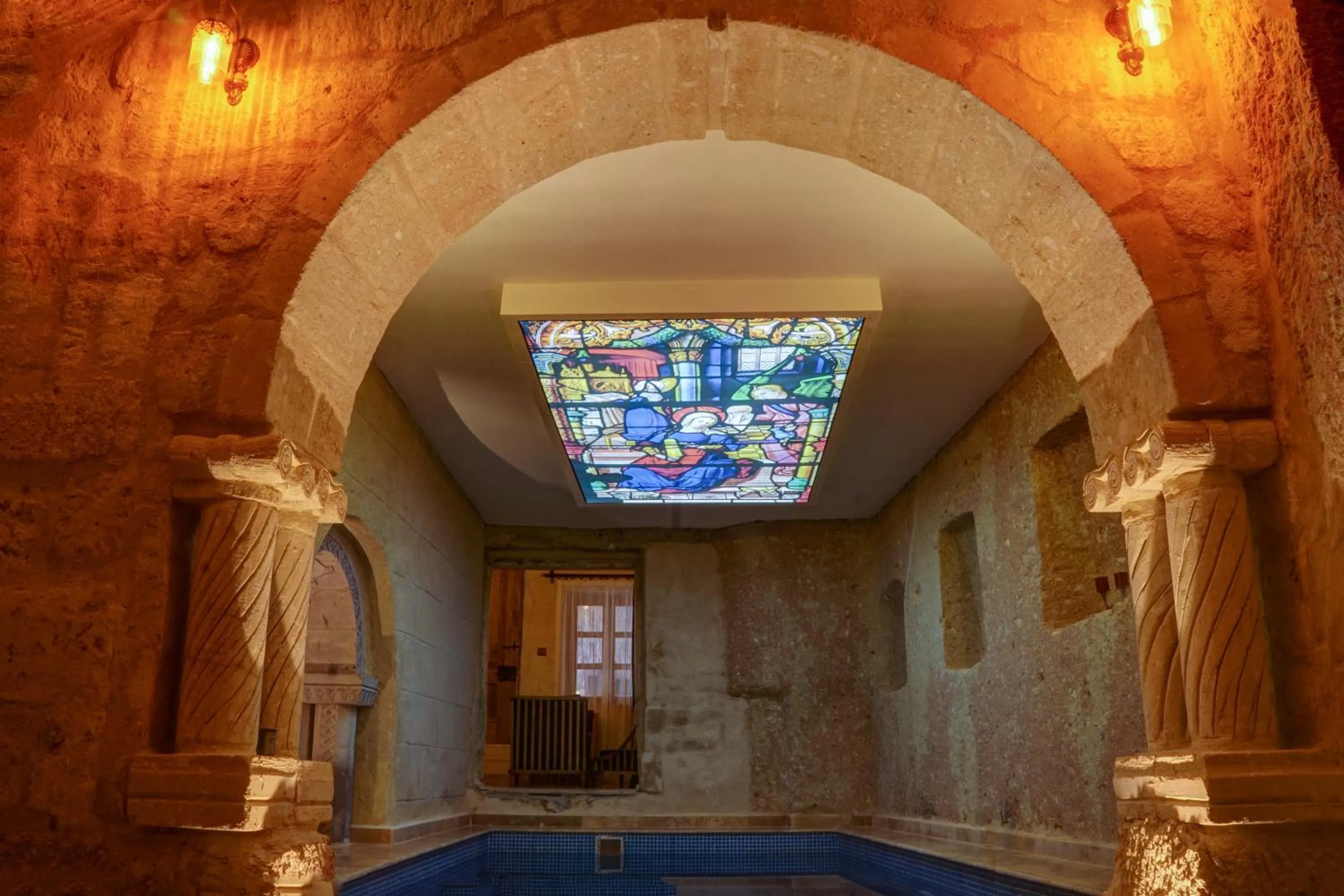 Pool view in The Calypso Cave