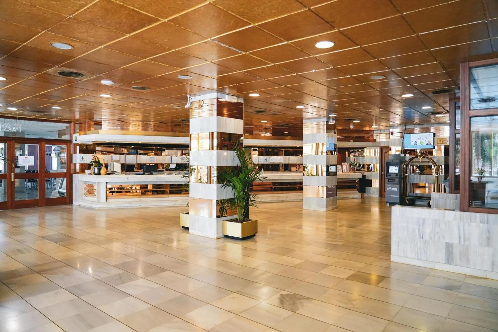 Lobby or reception in htop Royal Sun #htopFun