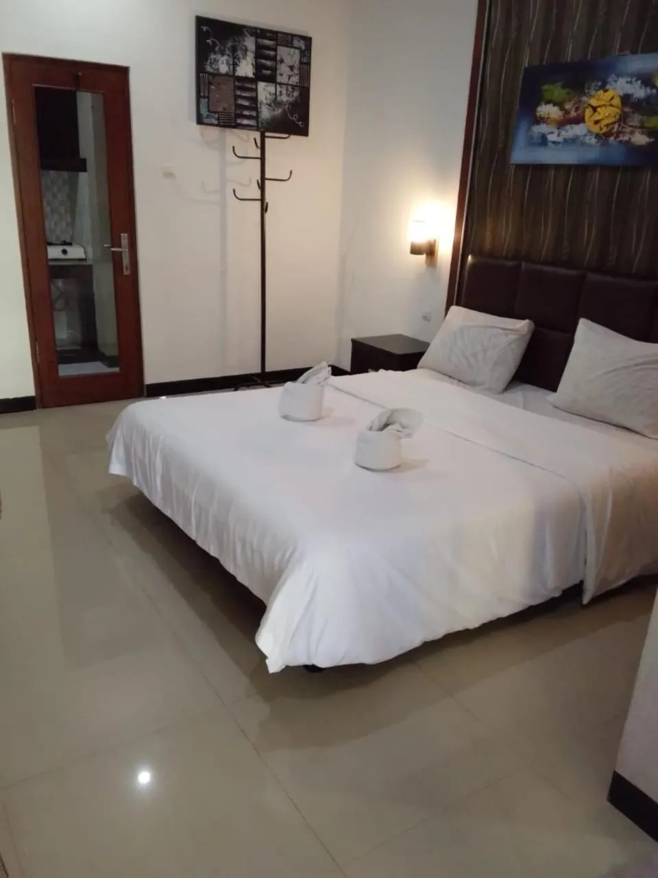 Bedroom, Bed in NEW KUBU DI BUKIT apartemen & motor bike rental near beach and 10 minute to airpot