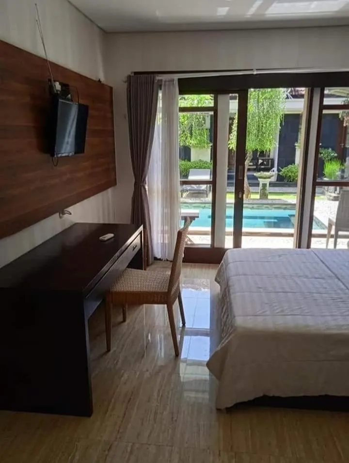 Bedroom, Bed in NEW KUBU DI BUKIT apartemen & motor bike rental near beach and 10 minute to airpot