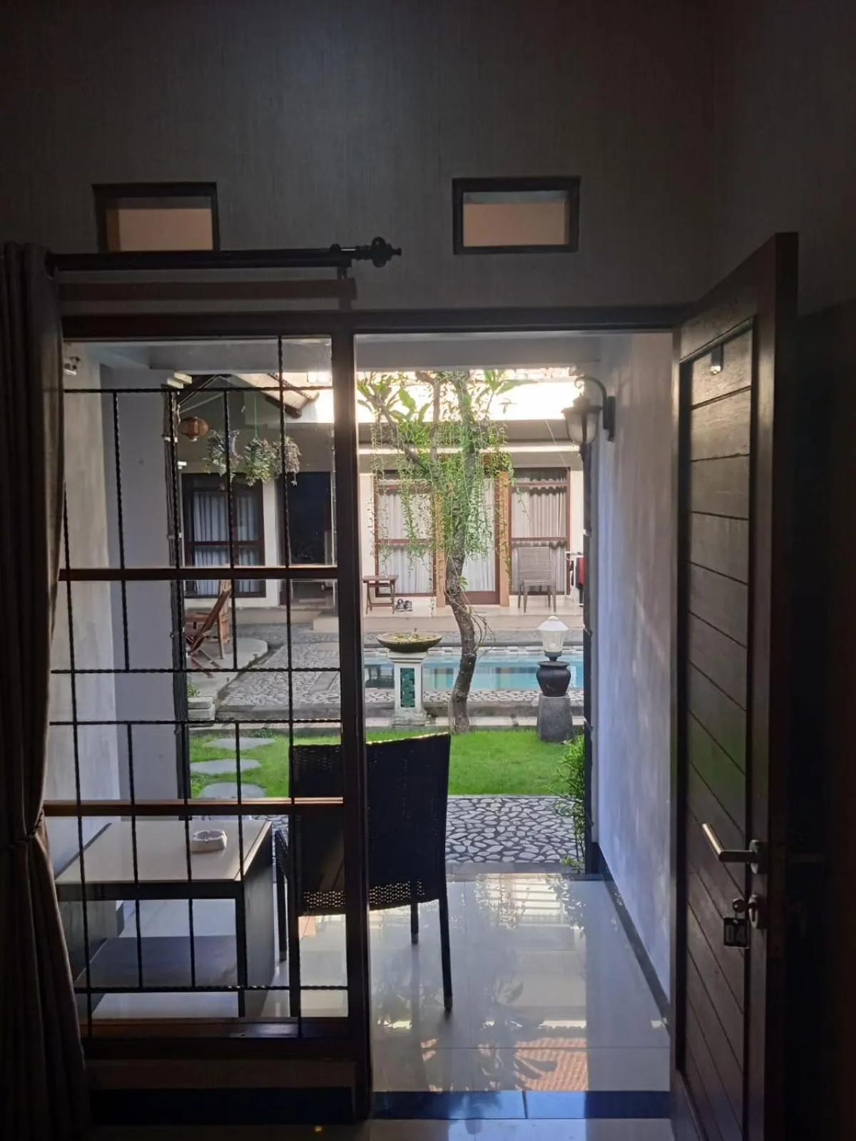 Balcony/Terrace in NEW KUBU DI BUKIT apartemen & motor bike rental near beach and 10 minute to airpot