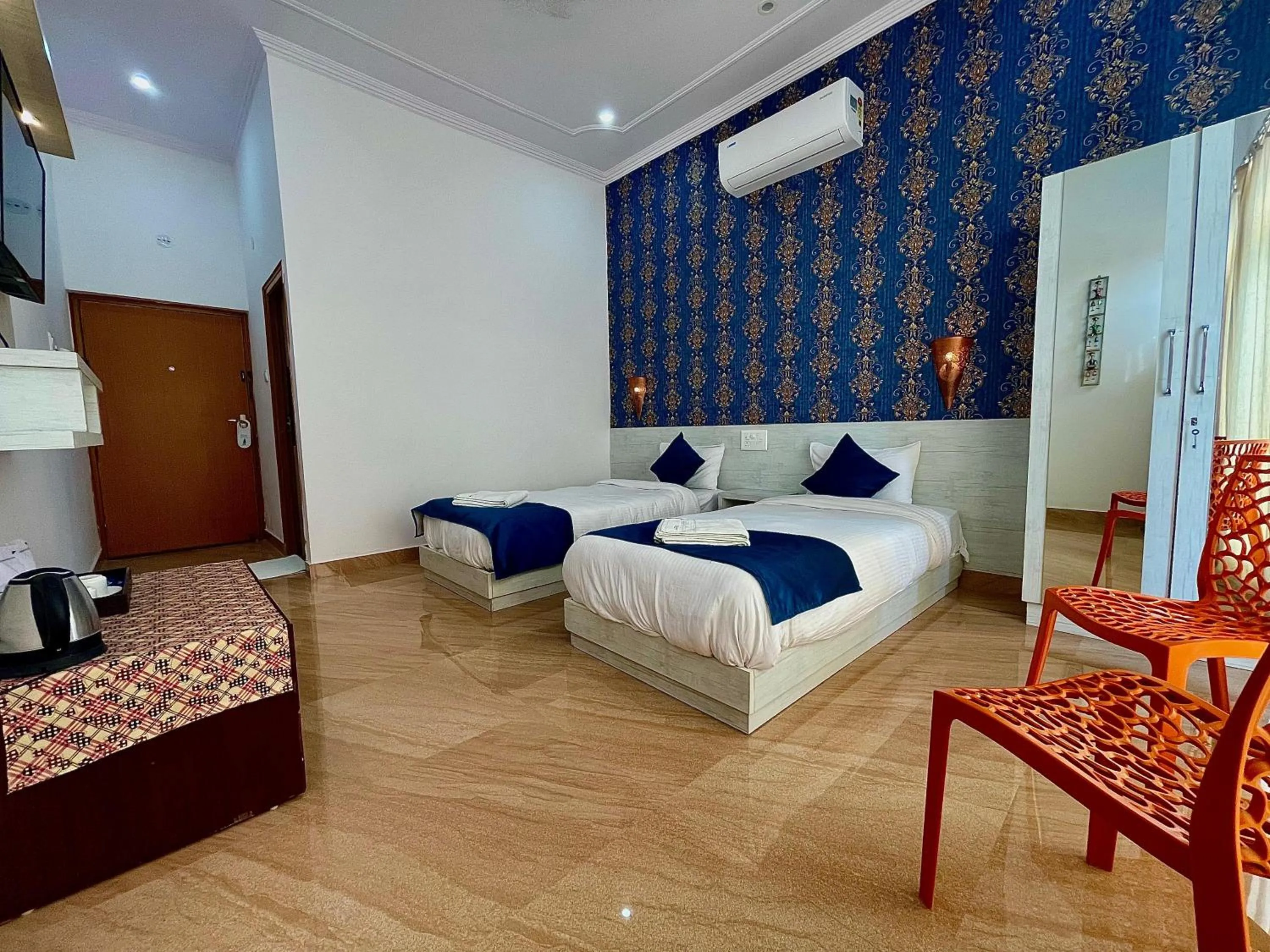 Bedroom, Bed in La Curcuma Luxury Homestay