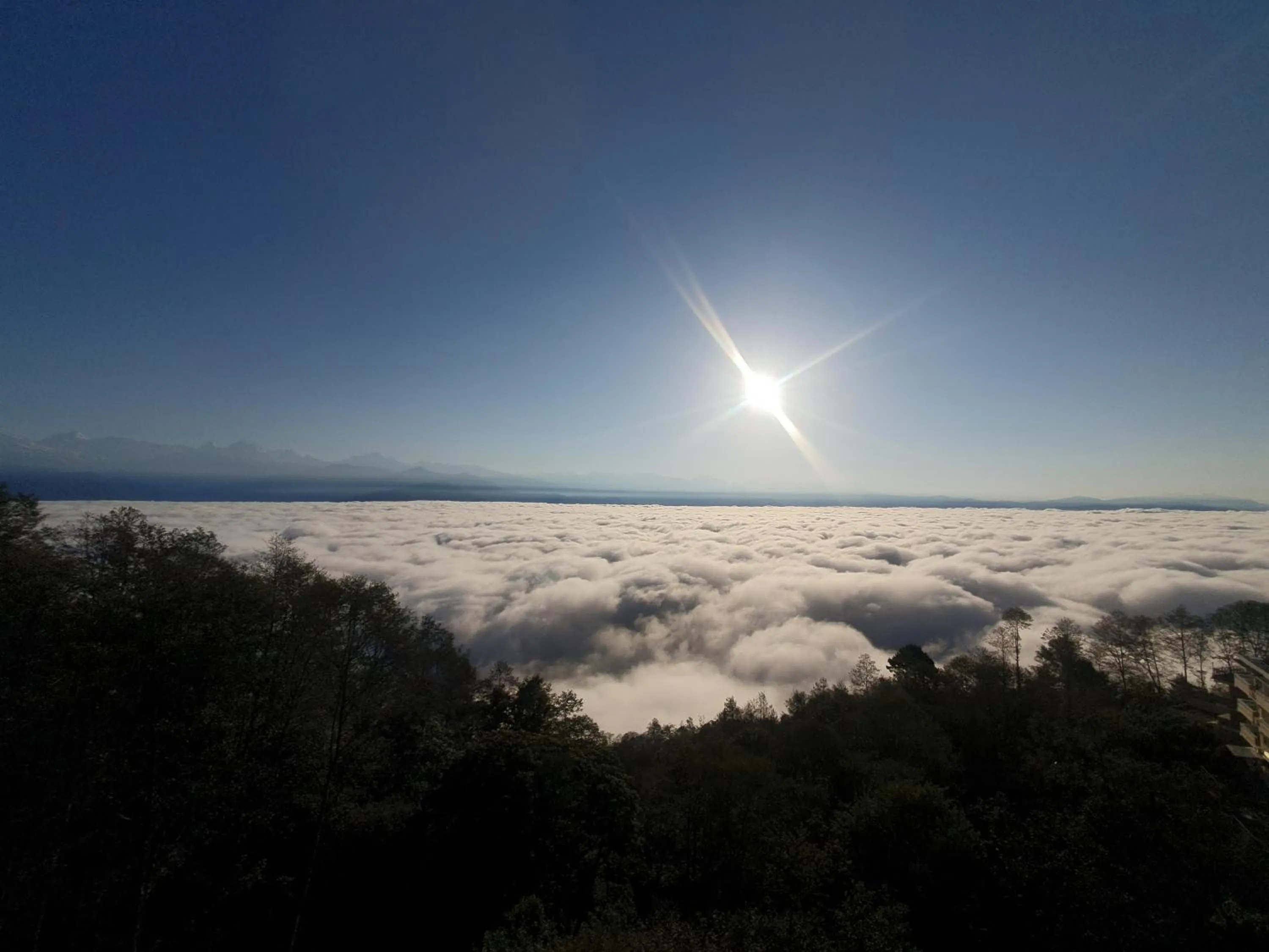 Sunrise in Hotel Chautari pvt ltd