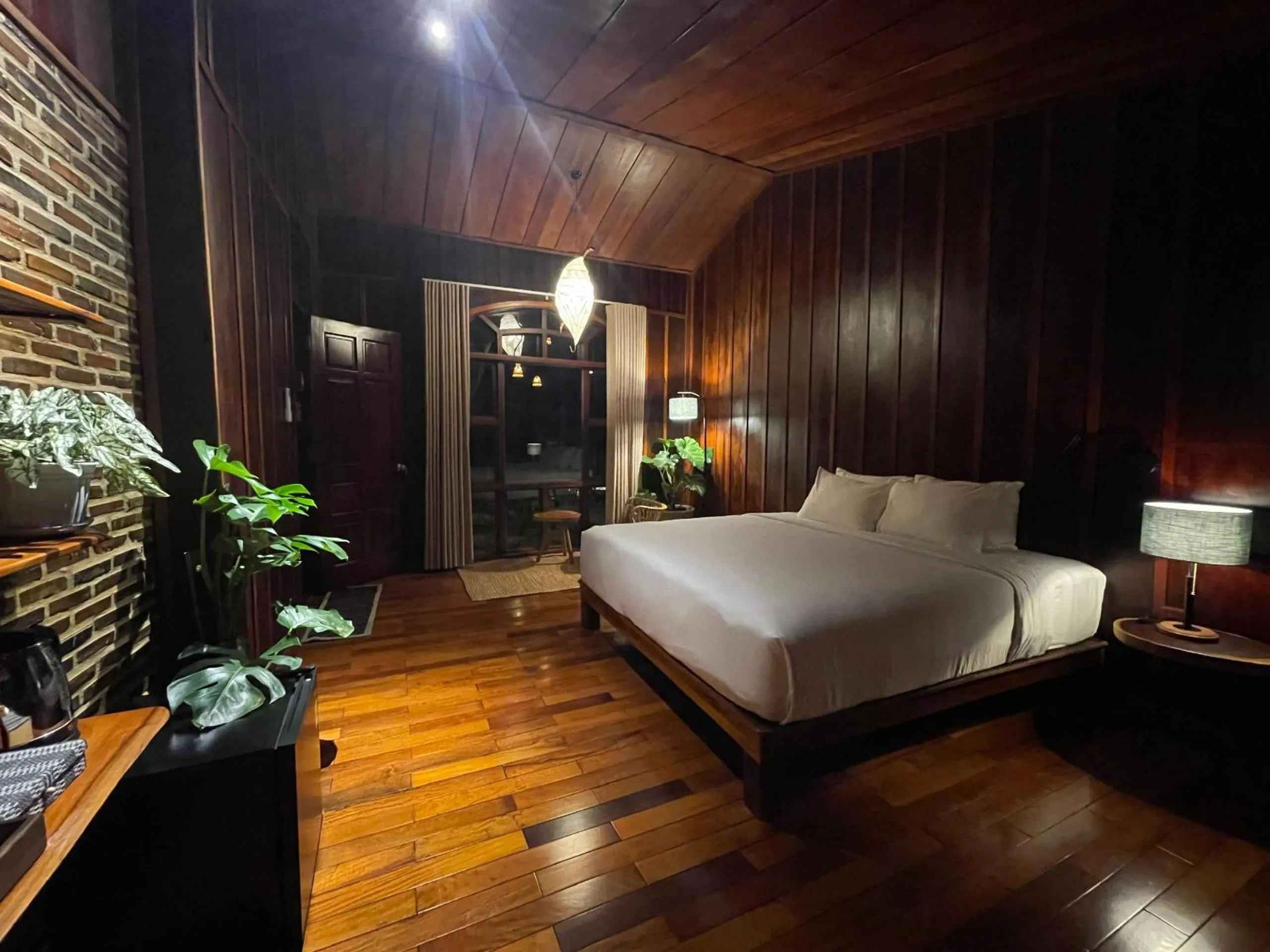 Bed in Vamxang Rustic Home