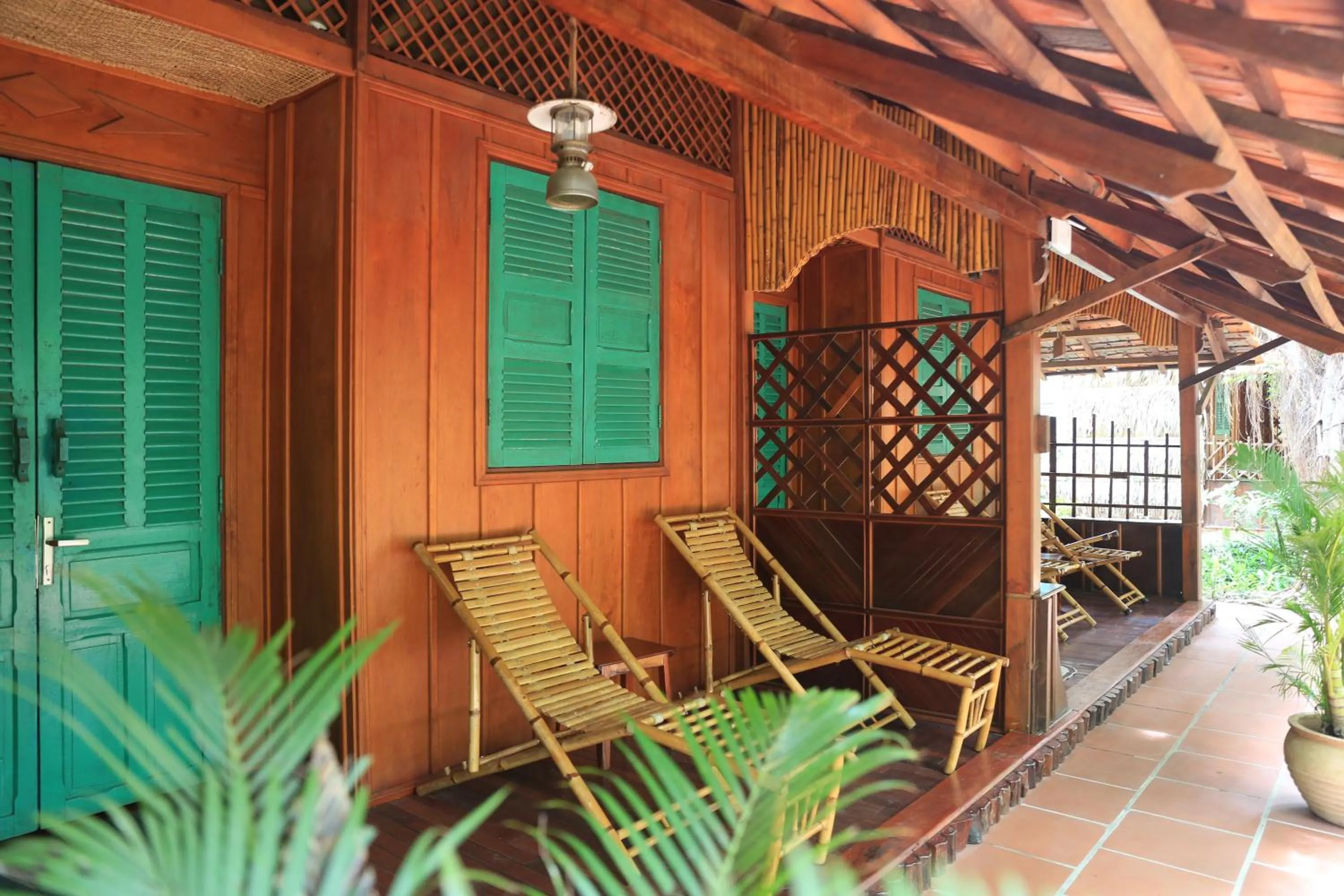 Balcony/Terrace in Vamxang Rustic Home