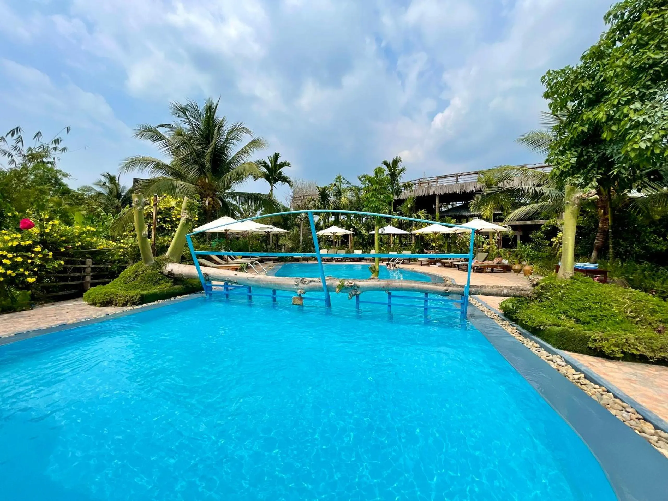 Swimming pool in Vamxang Rustic Home