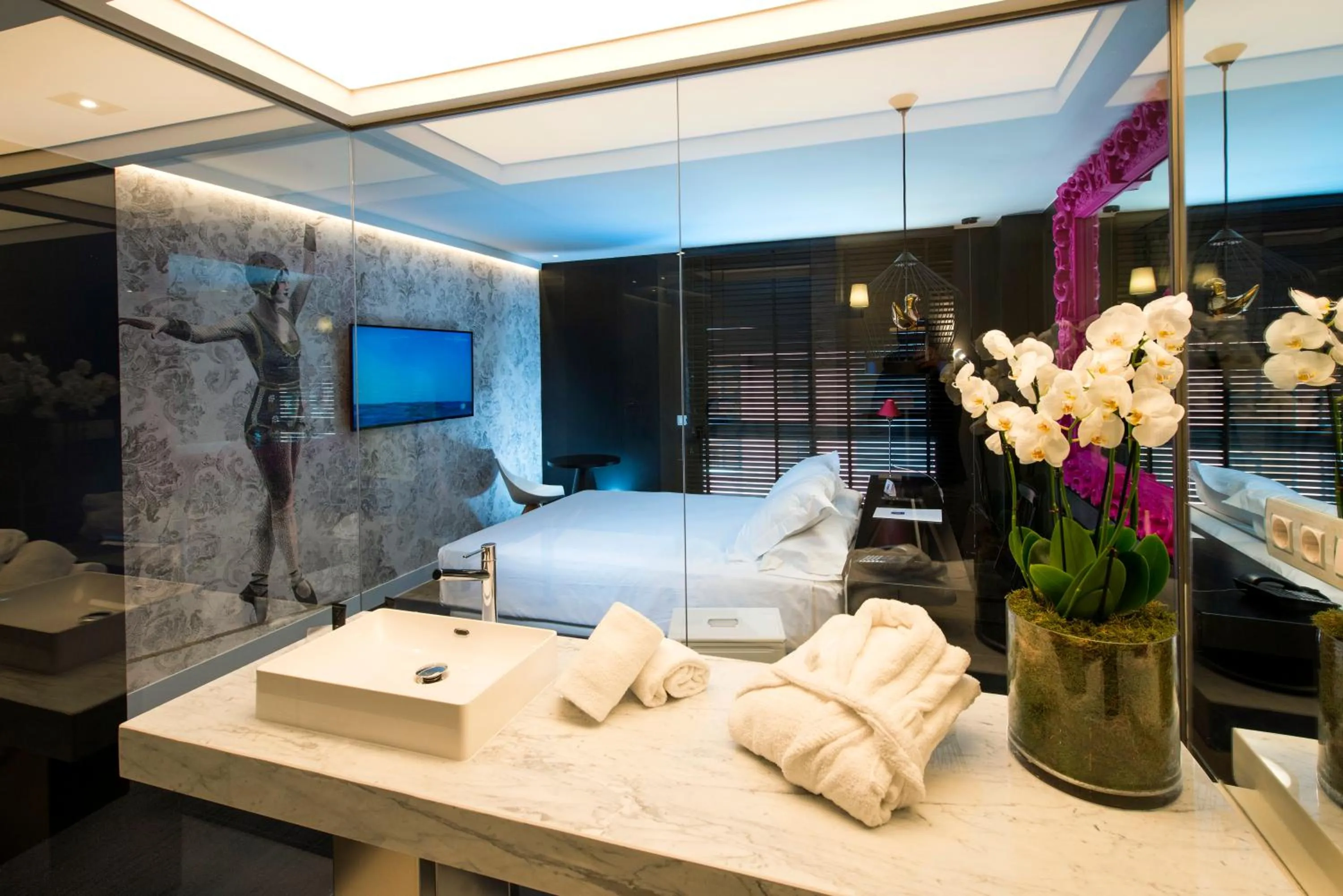 Photo of the whole room, Bed in Hotel Mirador de Chamartín