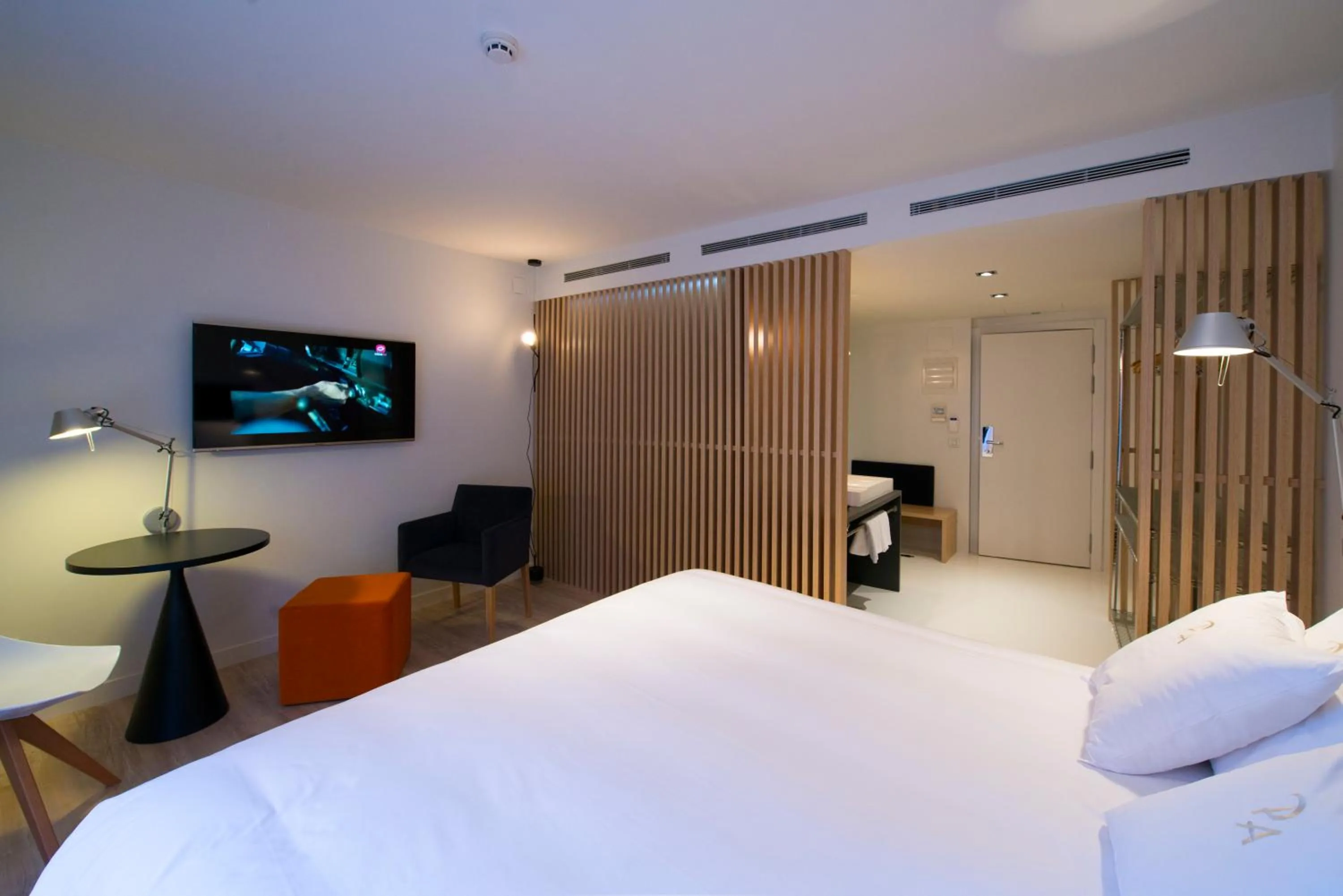 Bed in Hotel Mirador de Chamartín