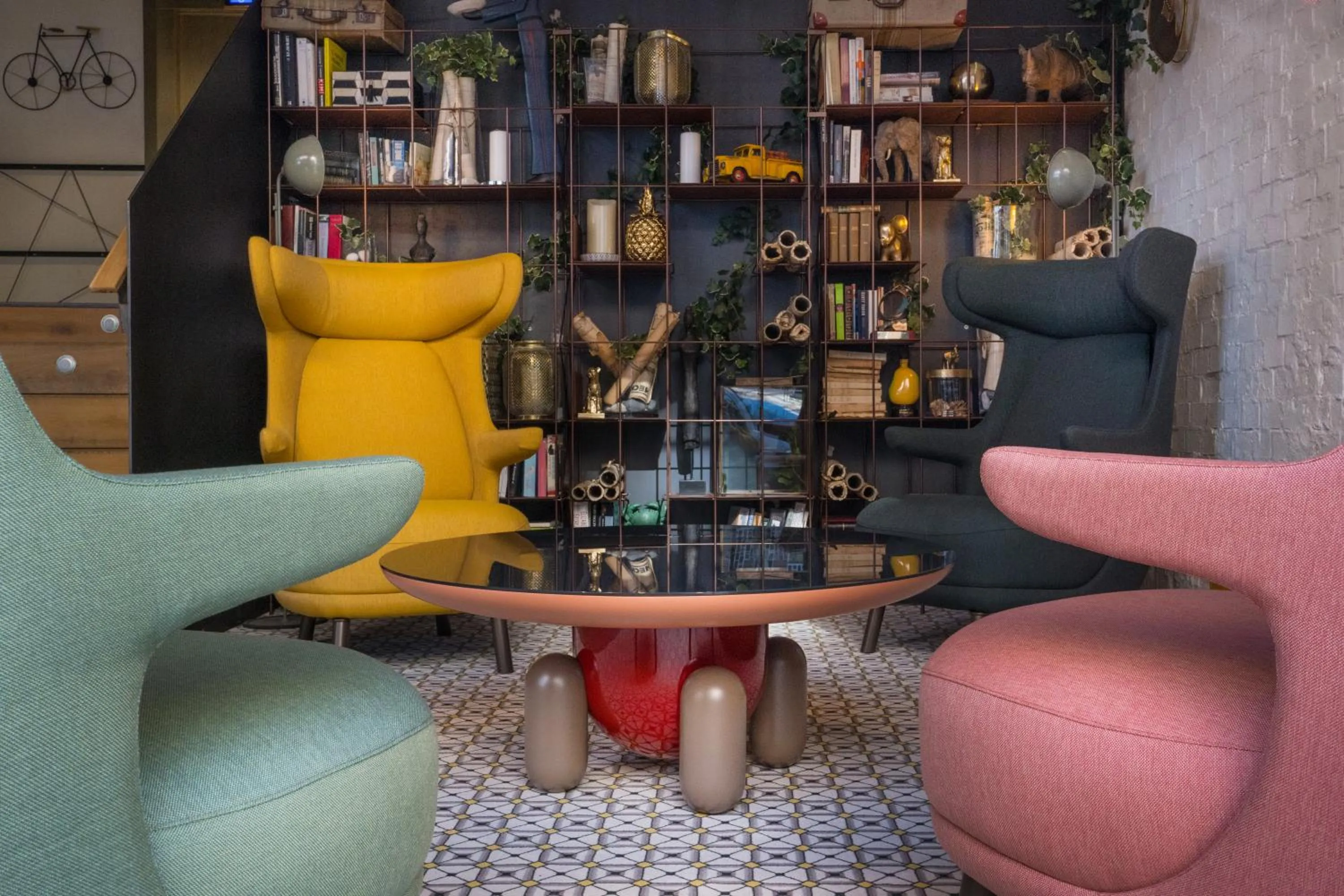 Library in Hotel Mirador de Chamartín