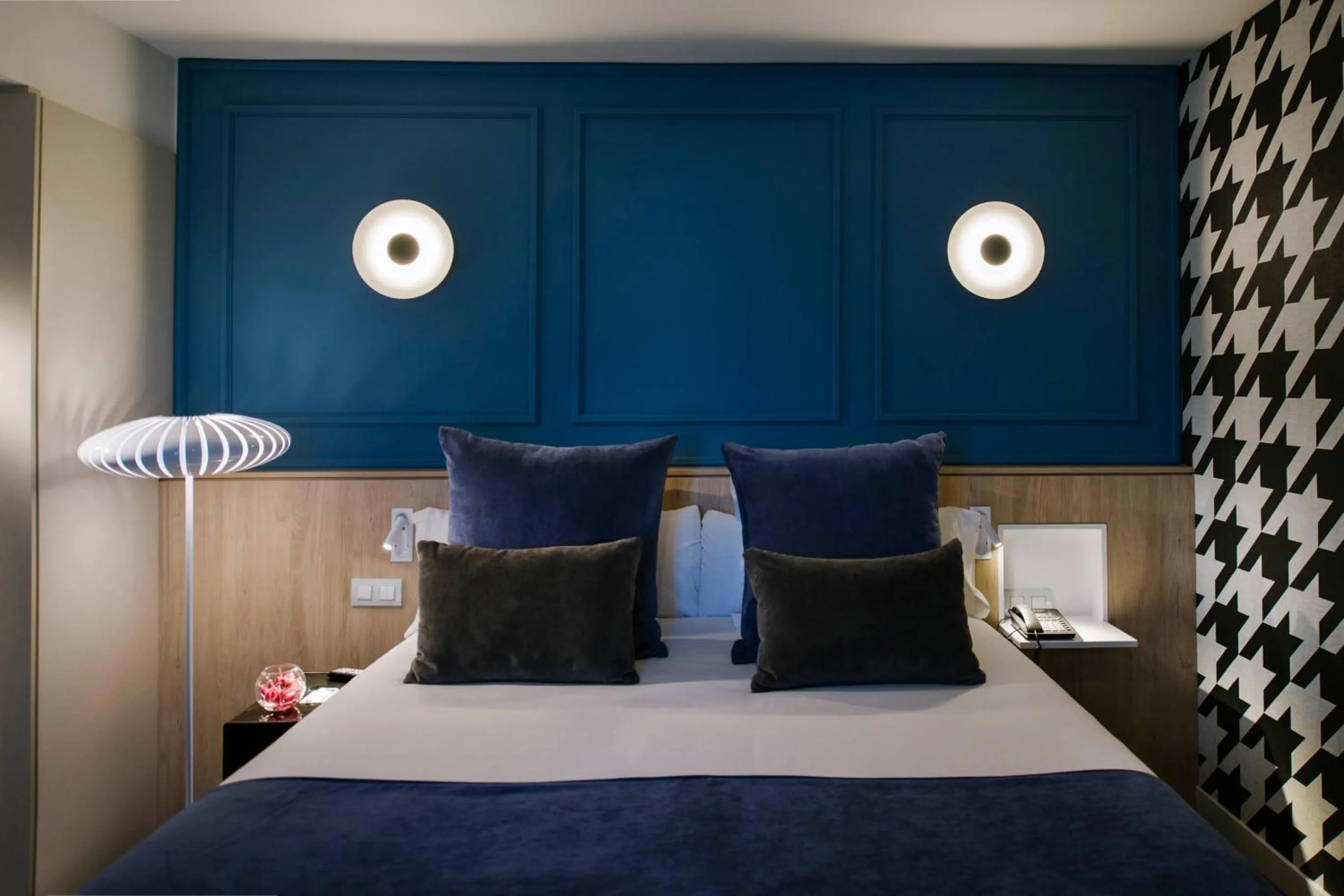 Bed in Hotel Mirador de Chamartín