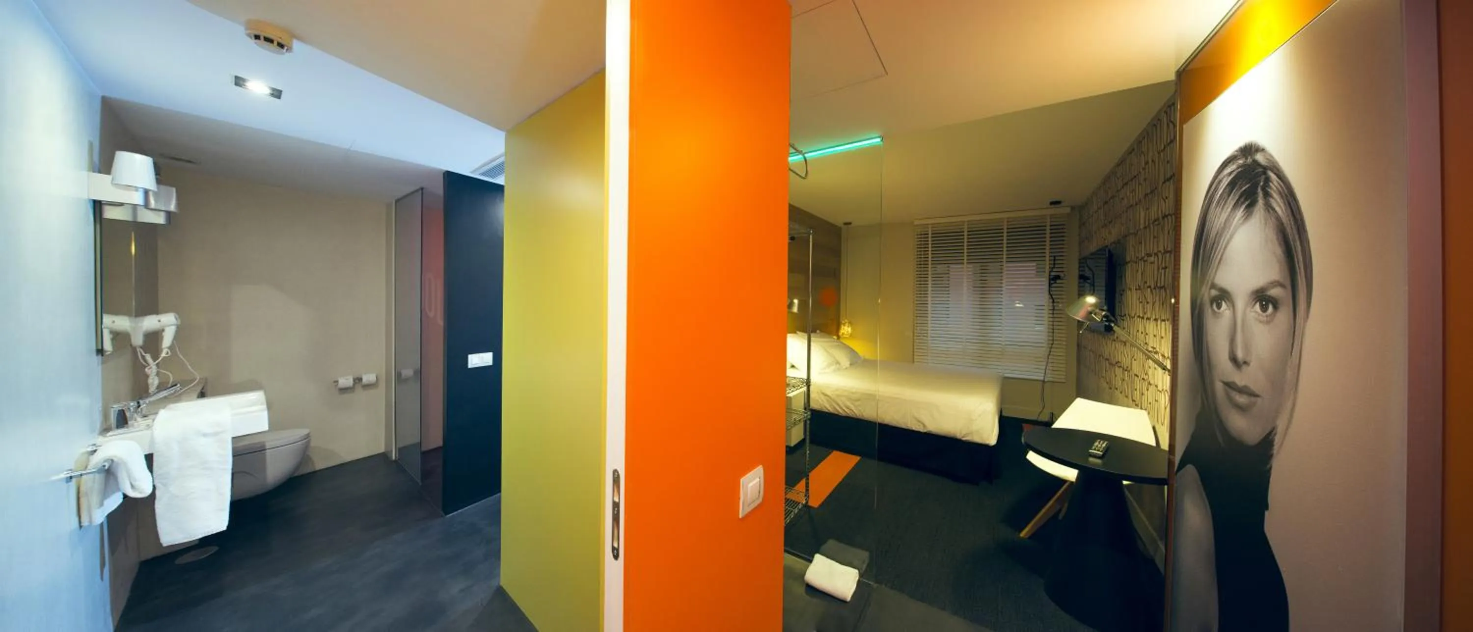 Decorative detail, Bed in Hotel Mirador de Chamartín