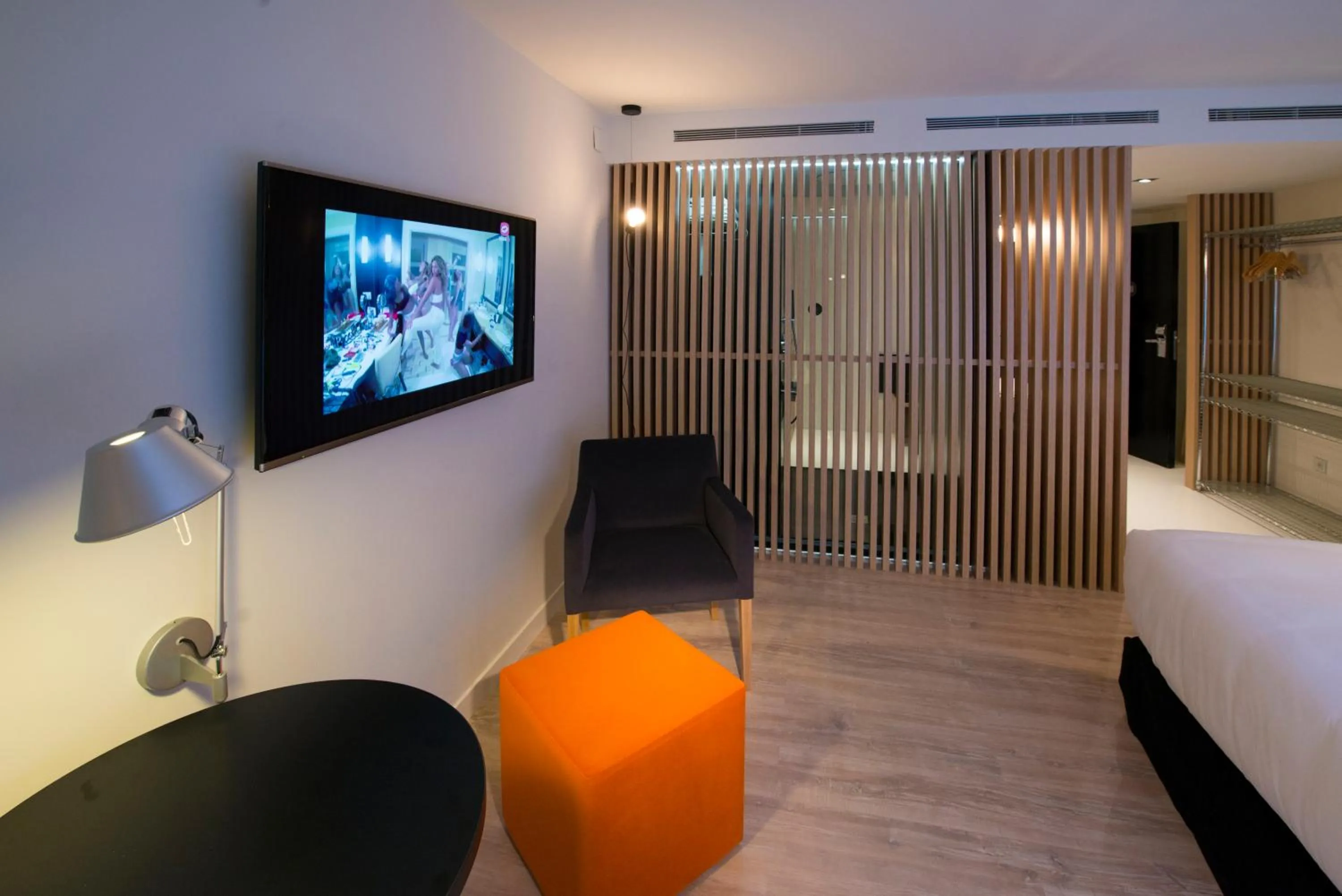 Bed in Hotel Mirador de Chamartín