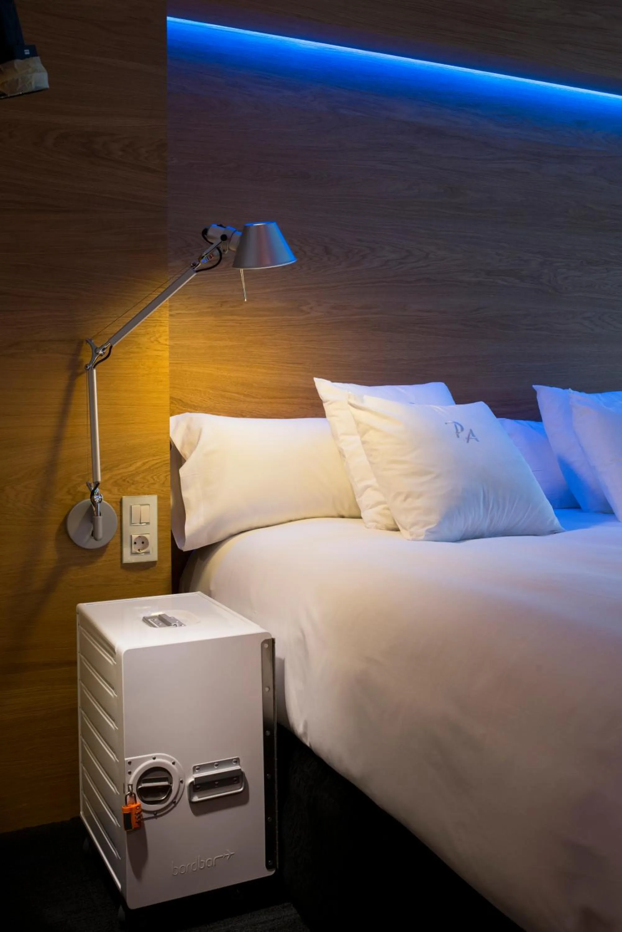 Bed in Hotel Mirador de Chamartín