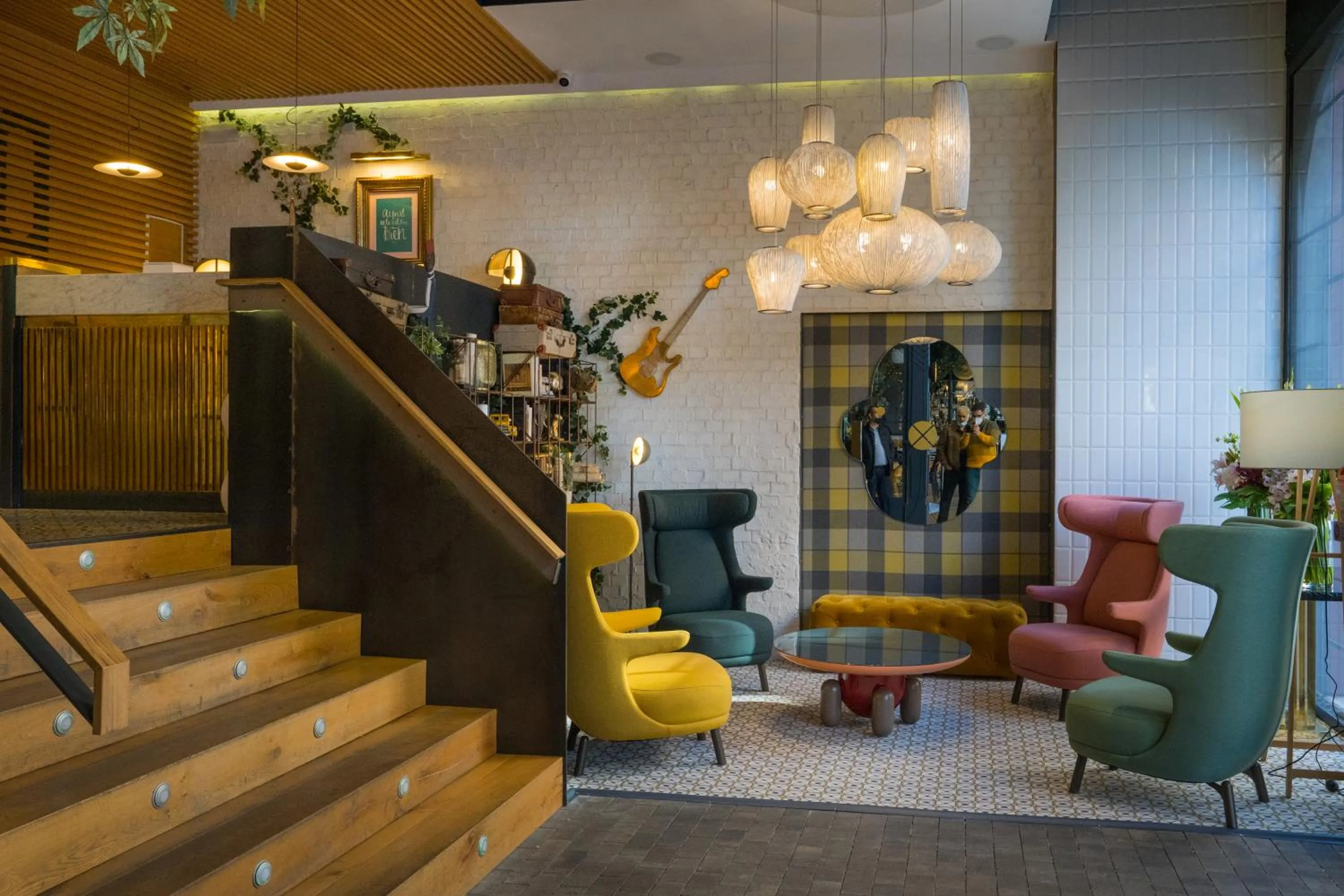 Lobby or reception in Hotel Mirador de Chamartín