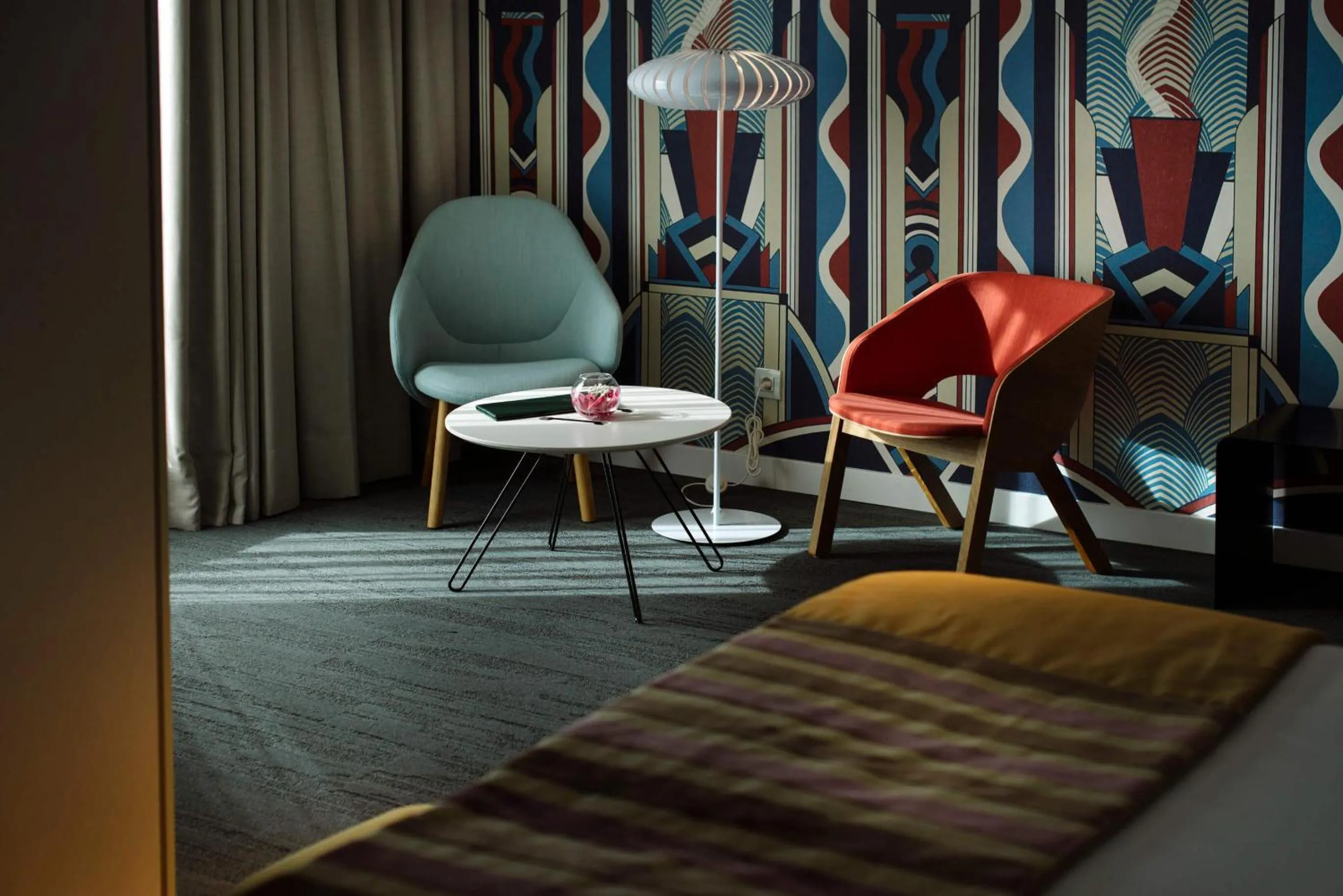 Bed in Hotel Mirador de Chamartín