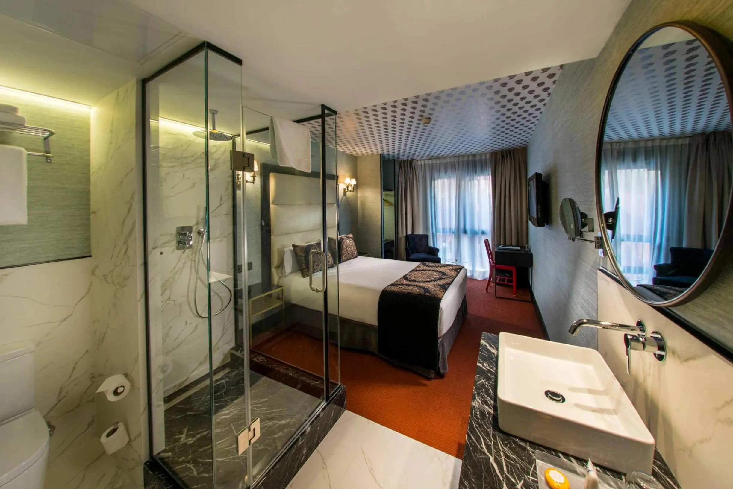 Bed in Hotel Mirador de Chamartín