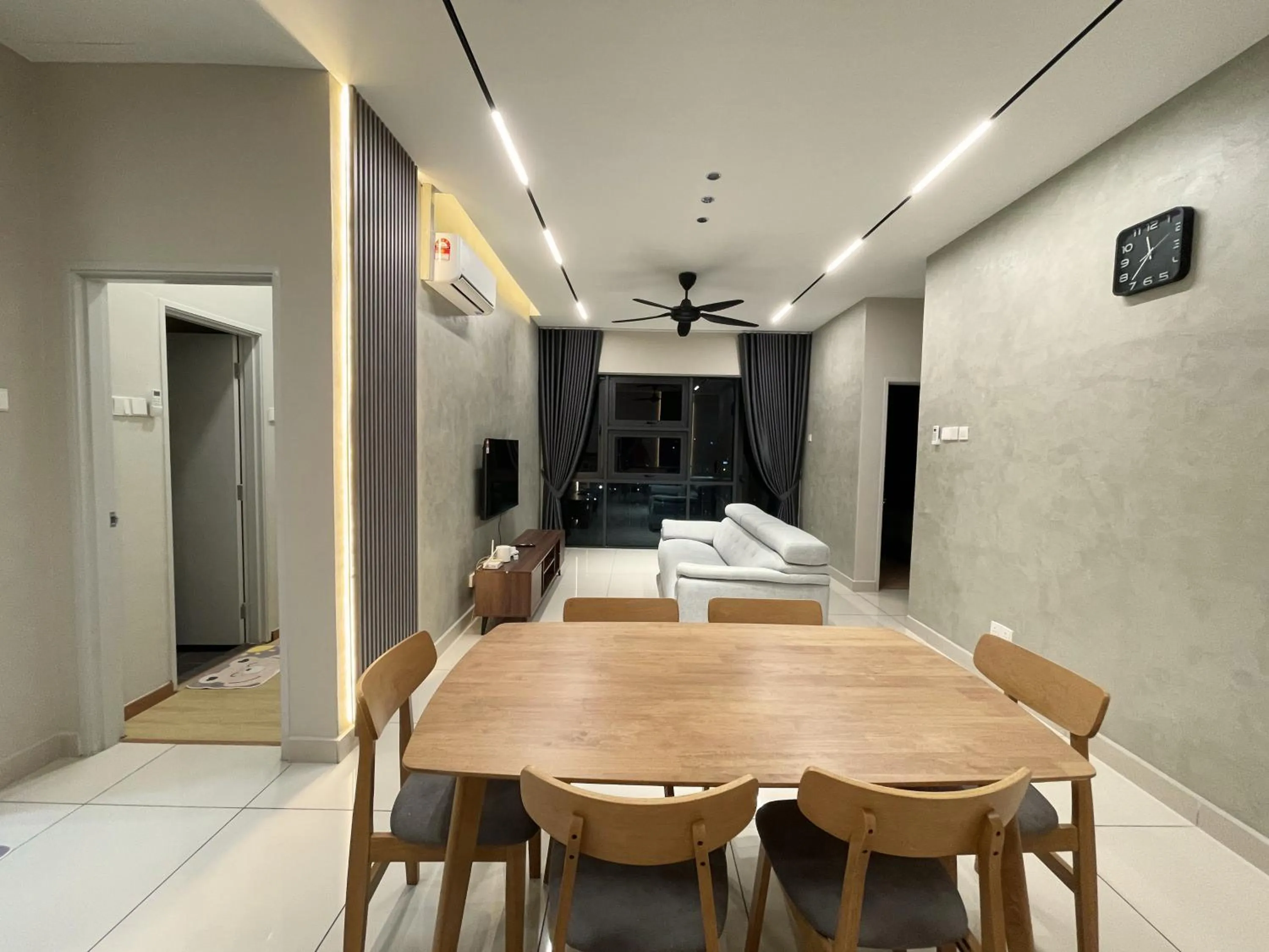 TV and multimedia, Bed in Pacific Tower Petaling Jaya Near Jaya One, University Malaya, Columbia Hospital By My Homez