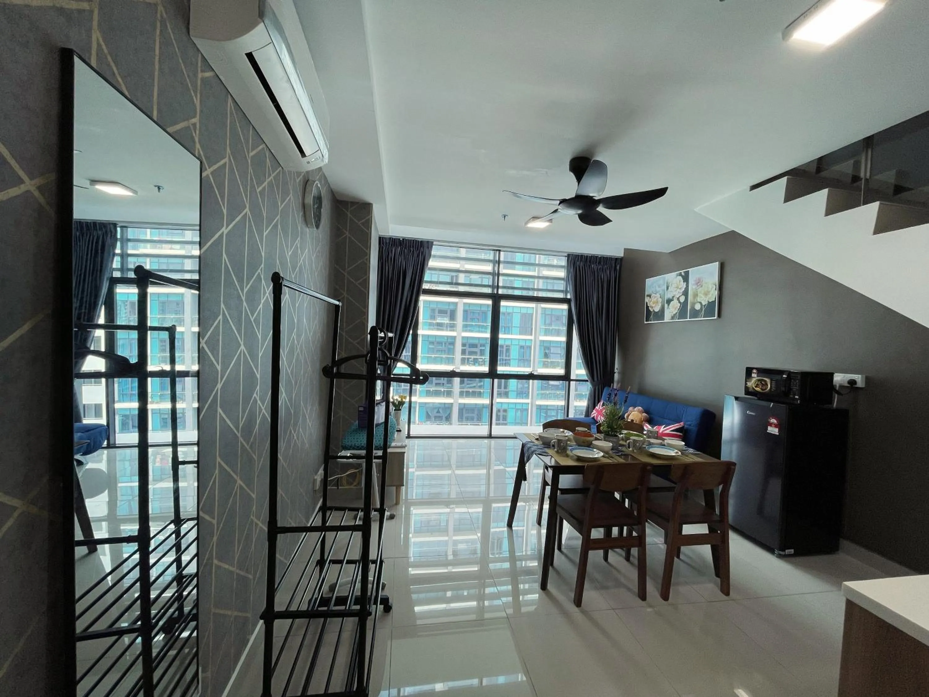 Kitchen or kitchenette in Pacific Tower Petaling Jaya Near Jaya One, University Malaya, Columbia Hospital By My Homez