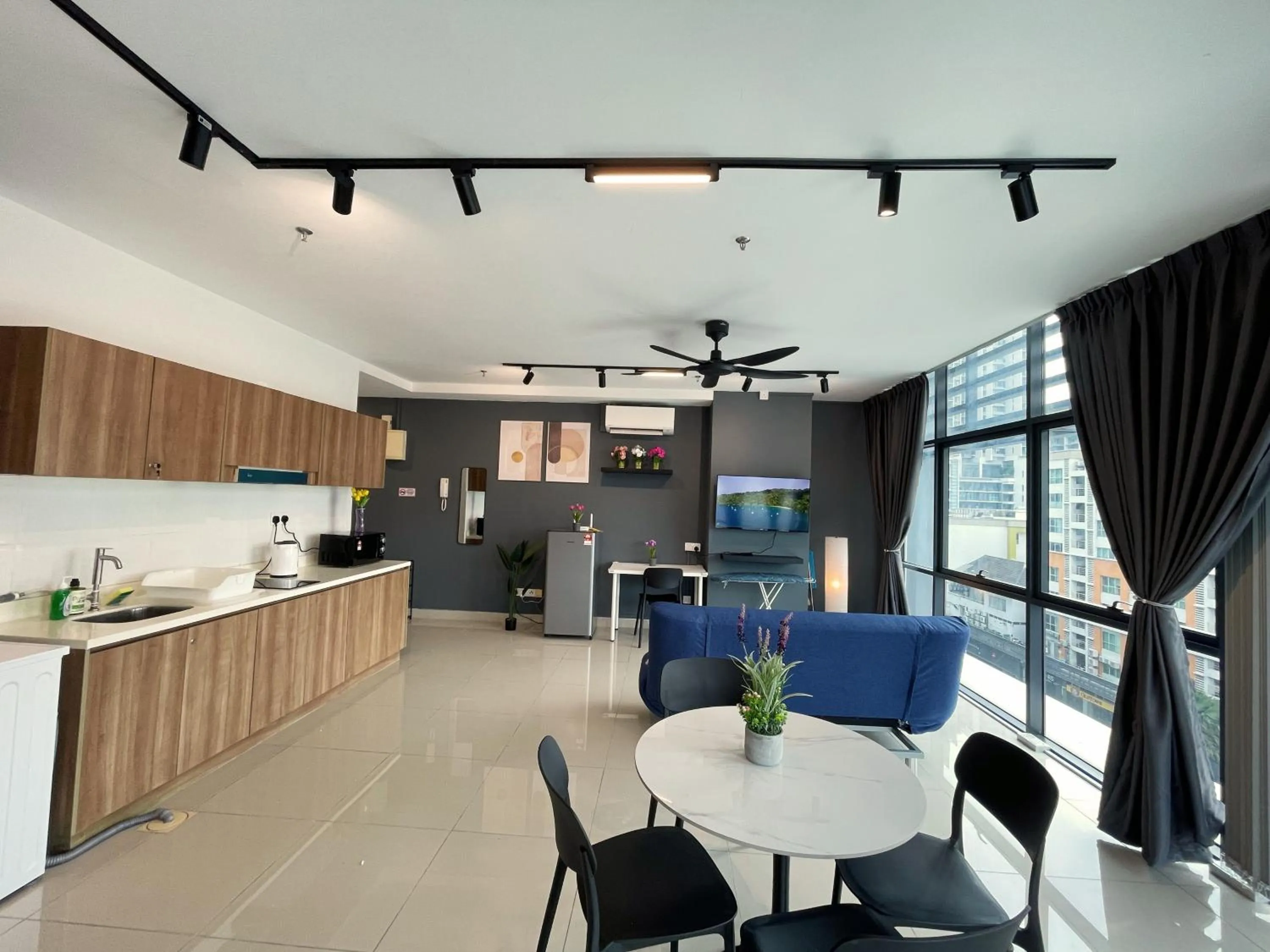 Kitchen or kitchenette in Pacific Tower Petaling Jaya Near Jaya One, University Malaya, Columbia Hospital By My Homez