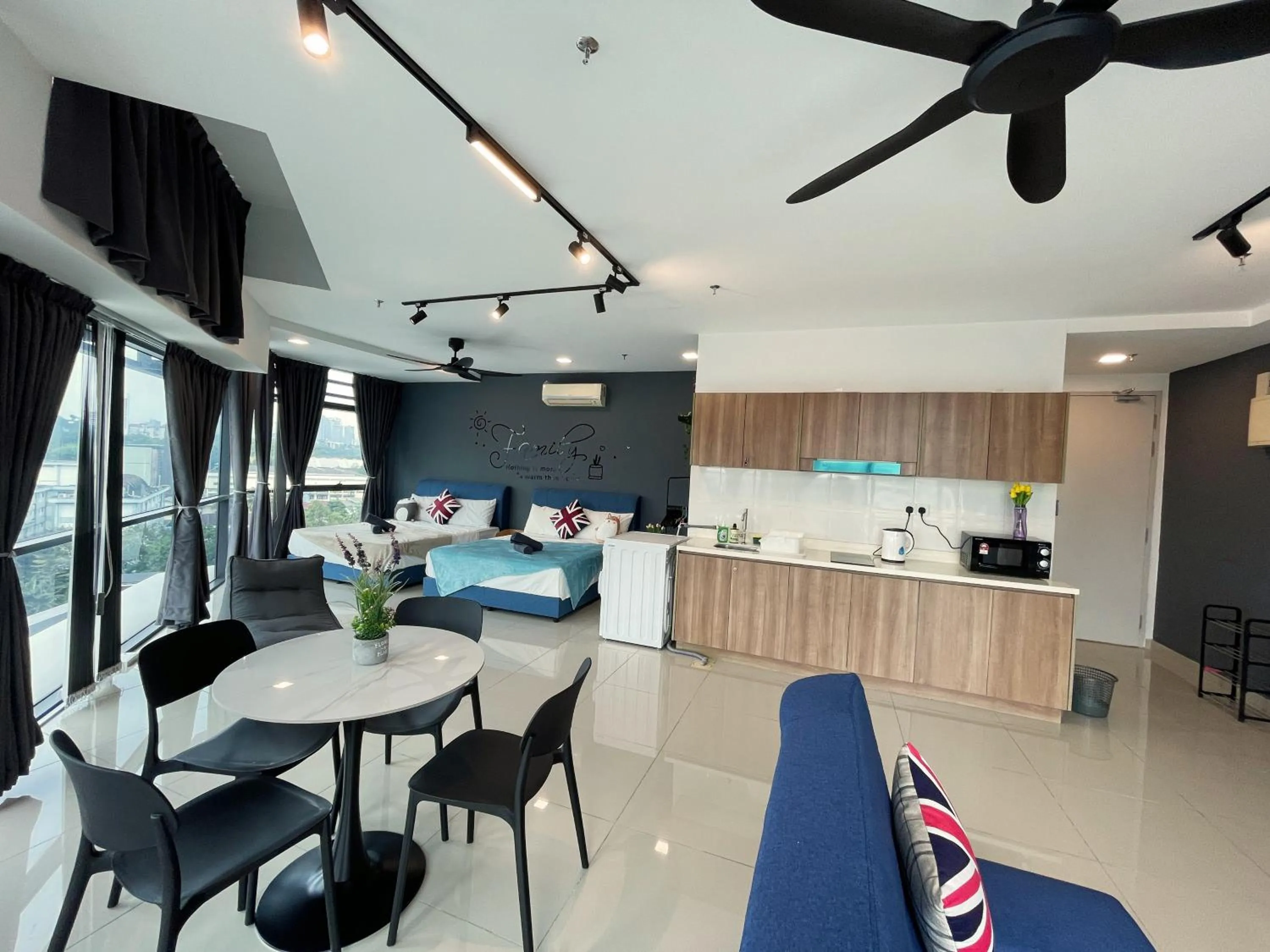 Kitchen or kitchenette in Pacific Tower Petaling Jaya Near Jaya One, University Malaya, Columbia Hospital By My Homez