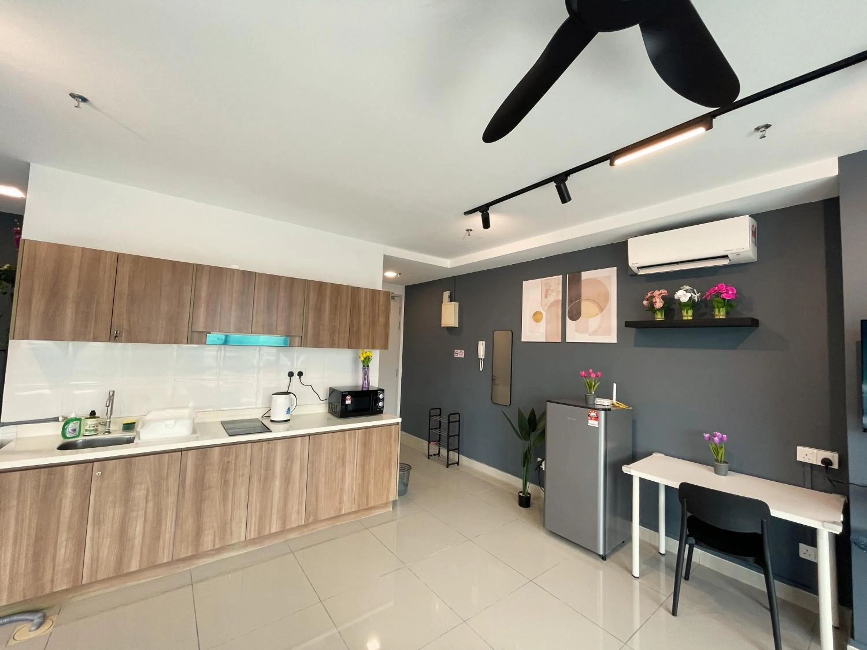 Kitchen or kitchenette in Pacific Tower Petaling Jaya Near Jaya One, University Malaya, Columbia Hospital By My Homez