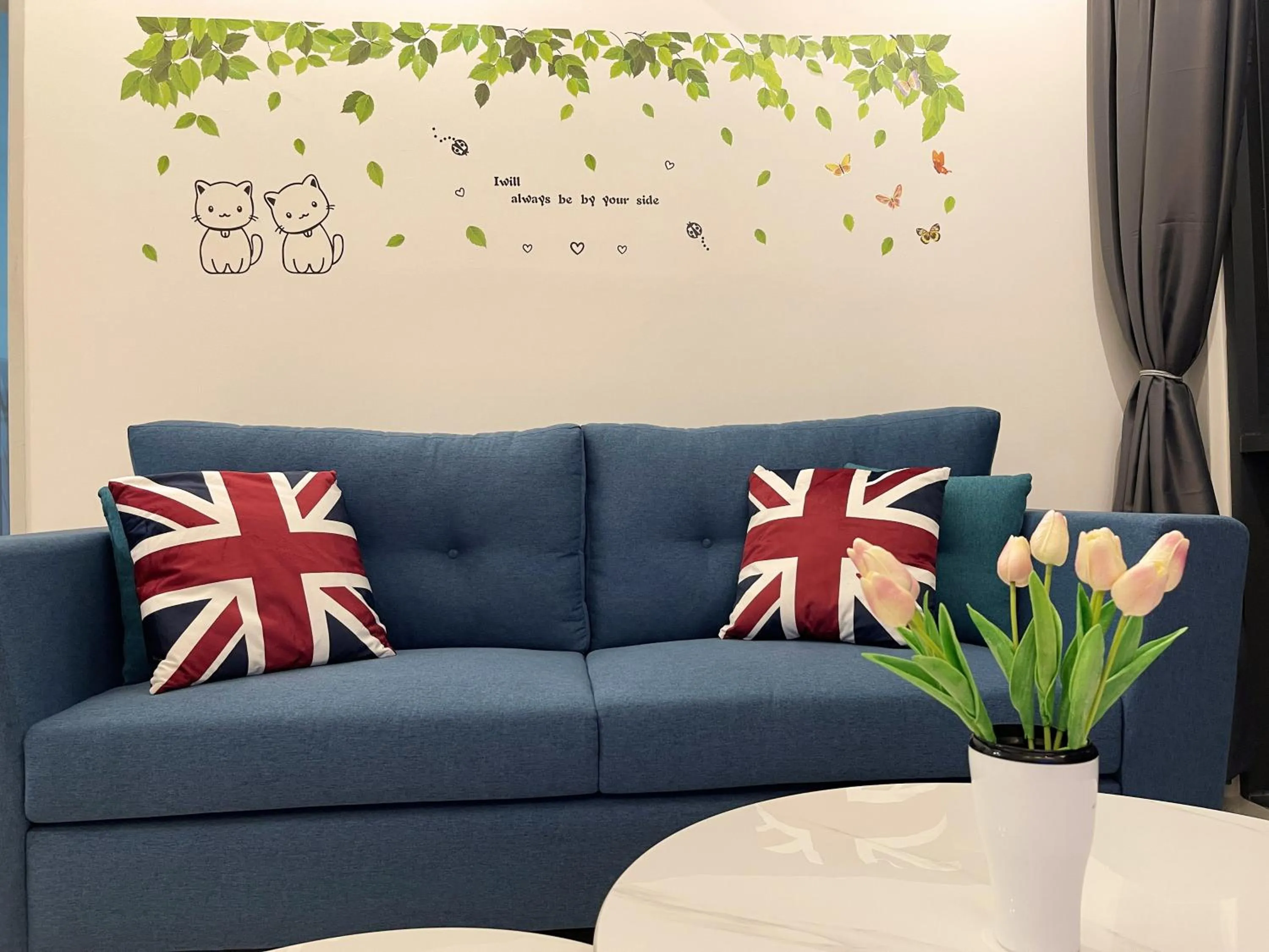 Living room in Pacific Tower Petaling Jaya Near Jaya One, University Malaya, Columbia Hospital By My Homez