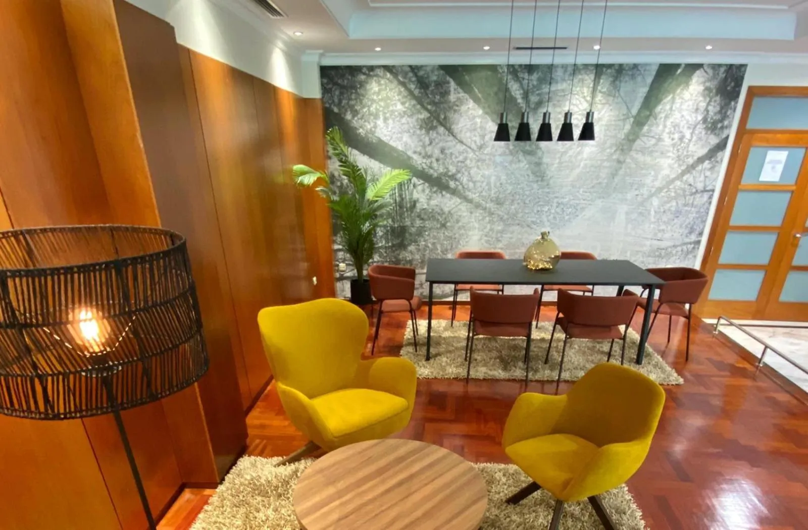 Living room in Hotel Ciudad de Compostela