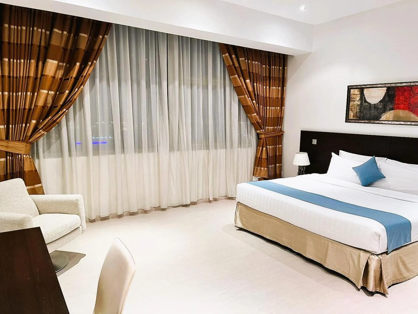 Bed in Butterfly Residence