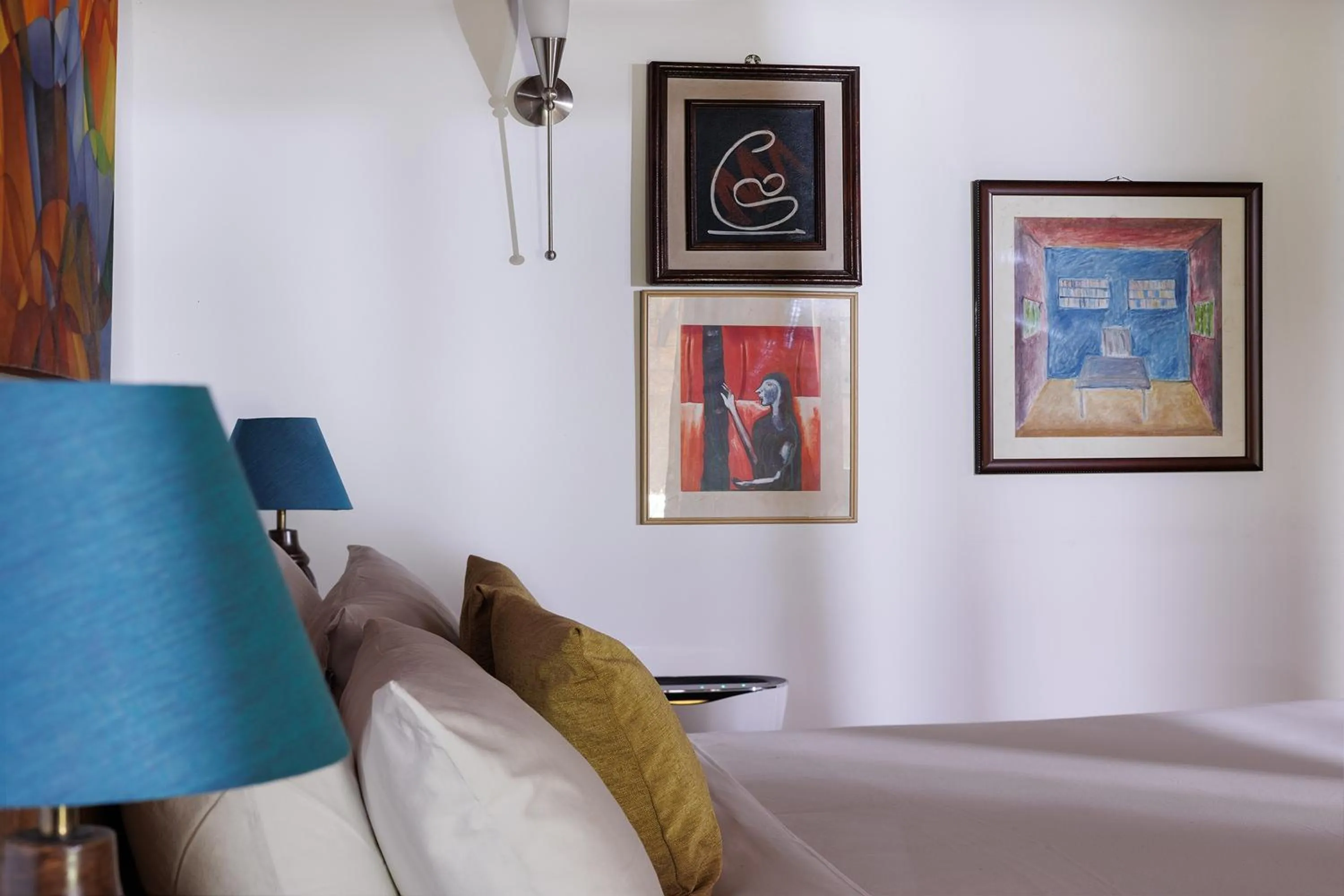 Bed in BluSalzz Villa - Muhamma, Alleppey - Kerala