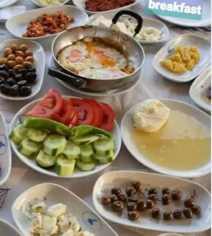 Breakfast in Ahmet teacher's villa, 6 minutes from the airport