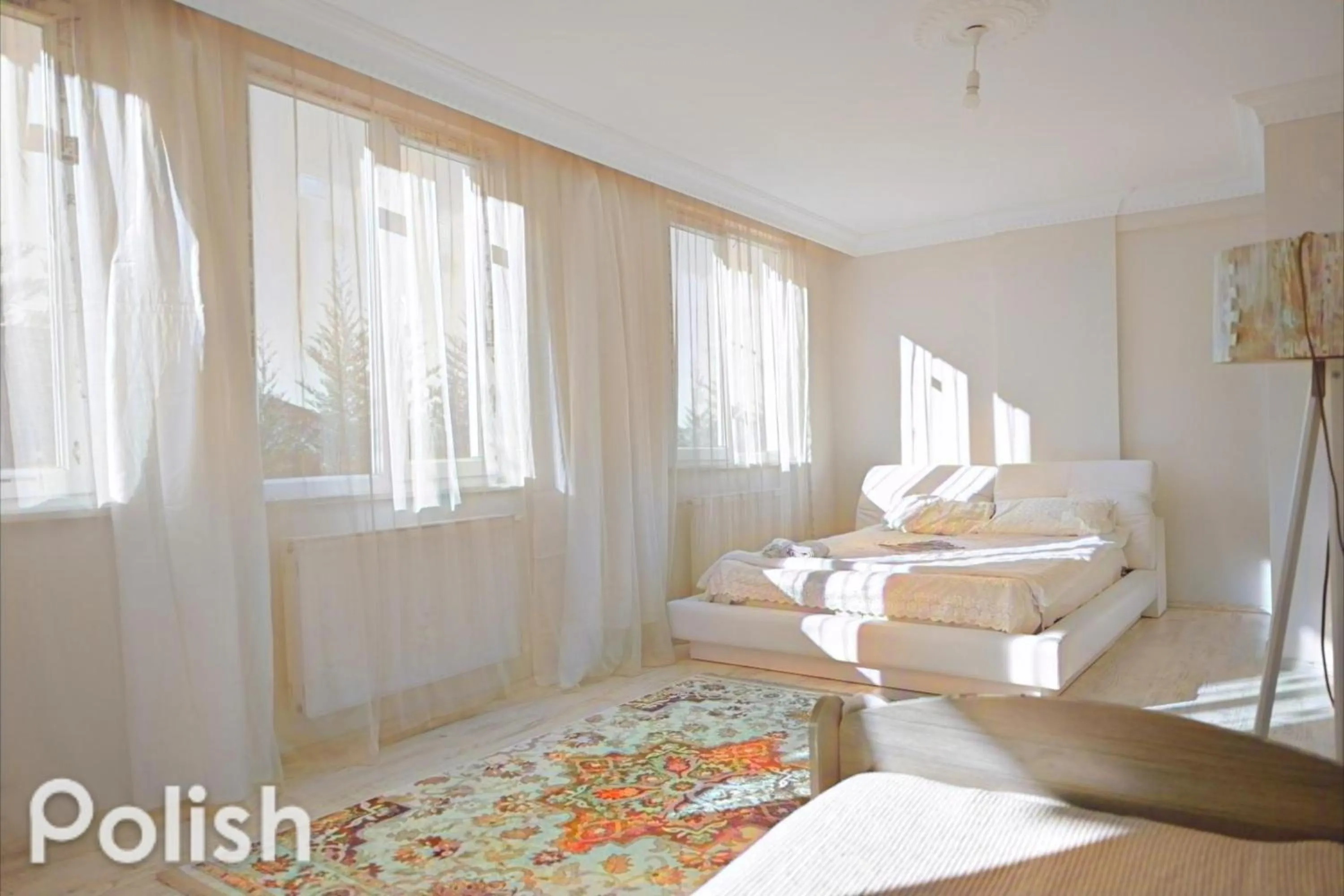 Bed in Ahmet teacher's villa, 6 minutes from the airport
