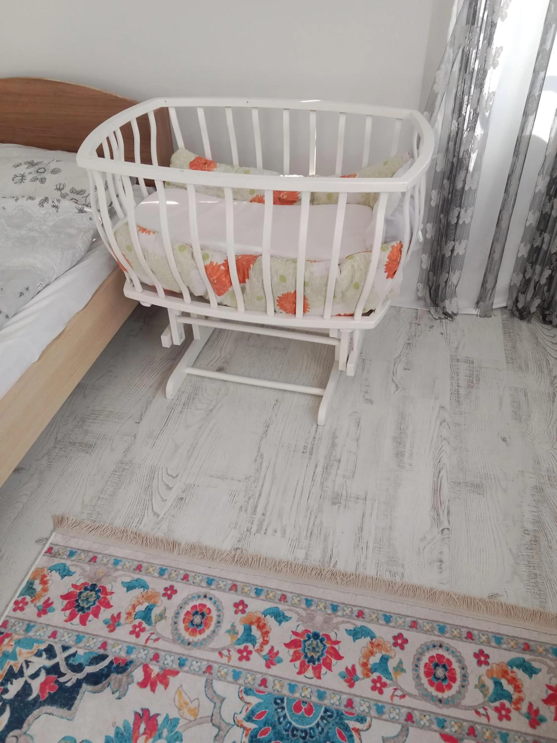 Bed in Ahmet teacher's villa, 6 minutes from the airport