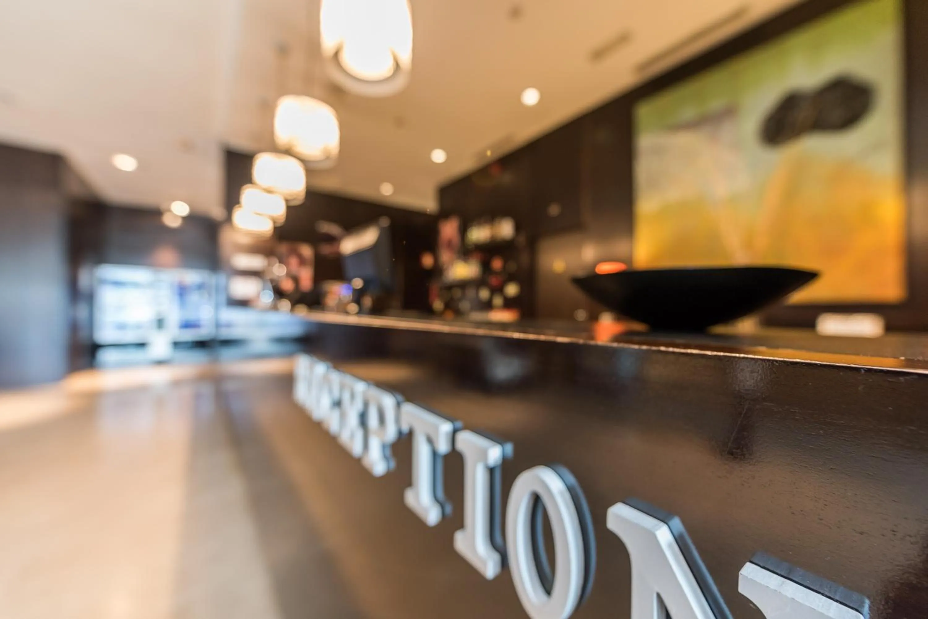 Lobby or reception in Hotel Mercader