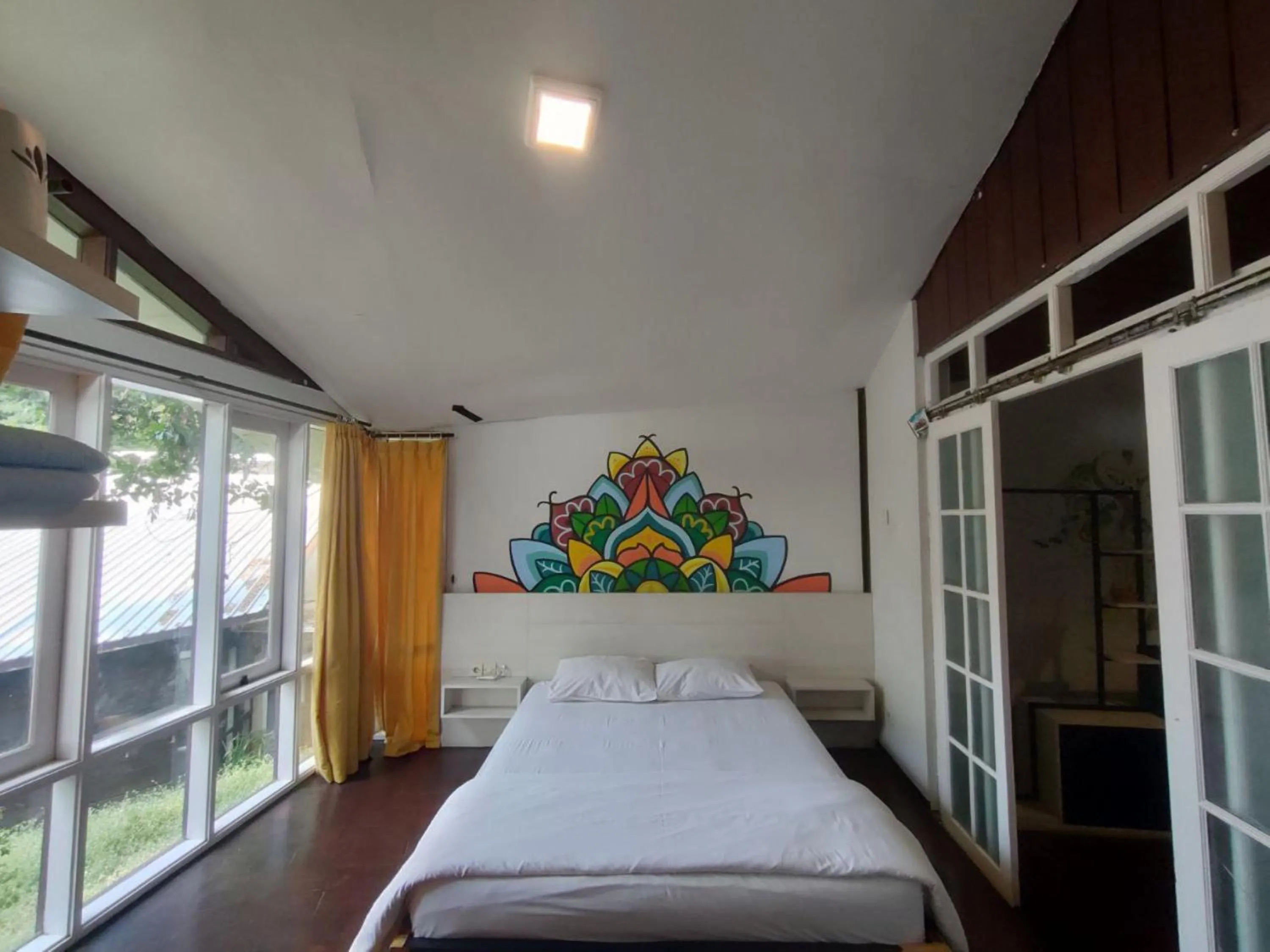 Bed in Grand Mulia Sakinah Boutique Resort Pandaan