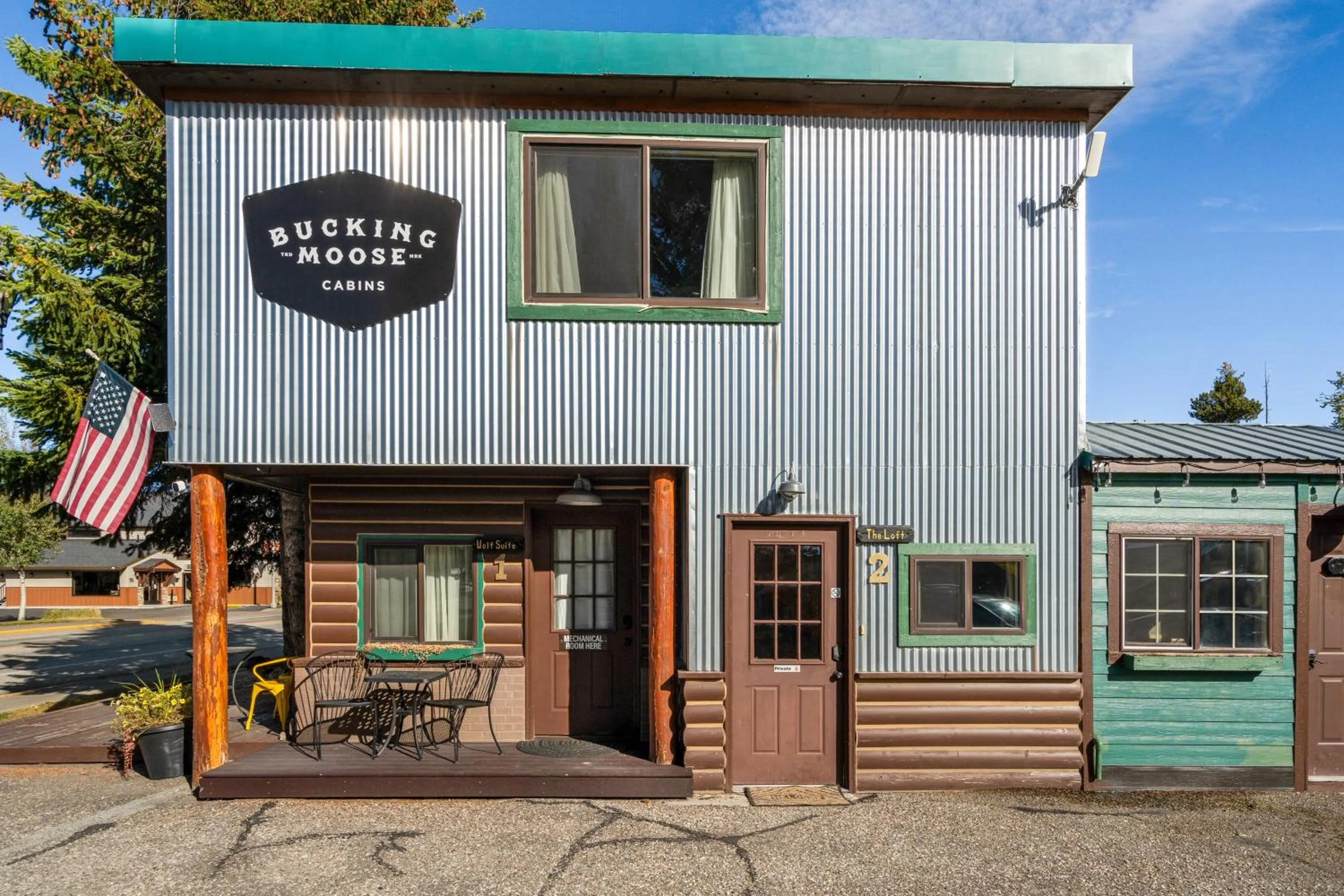 Property building in The Bucking Moose