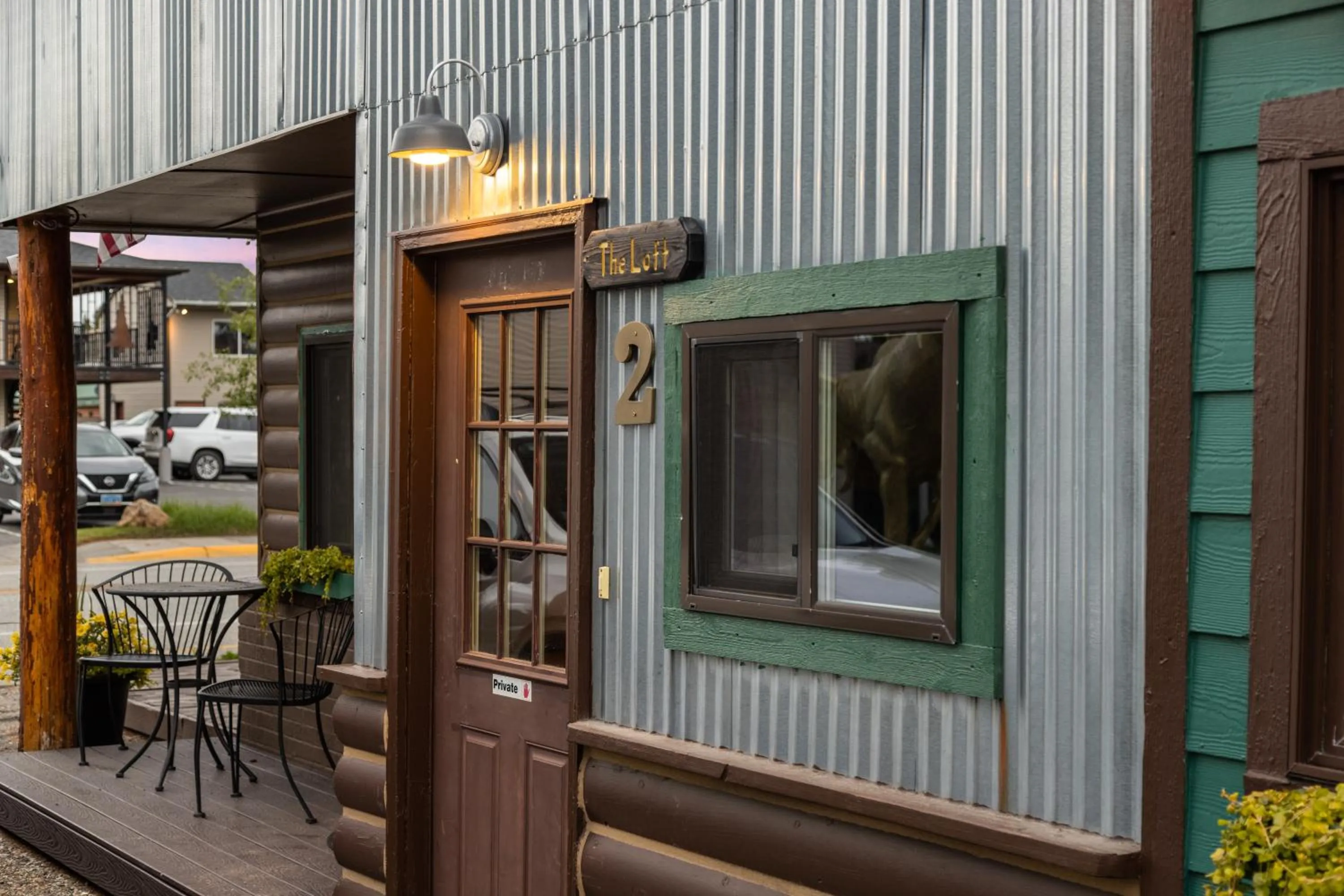 Property building in The Bucking Moose