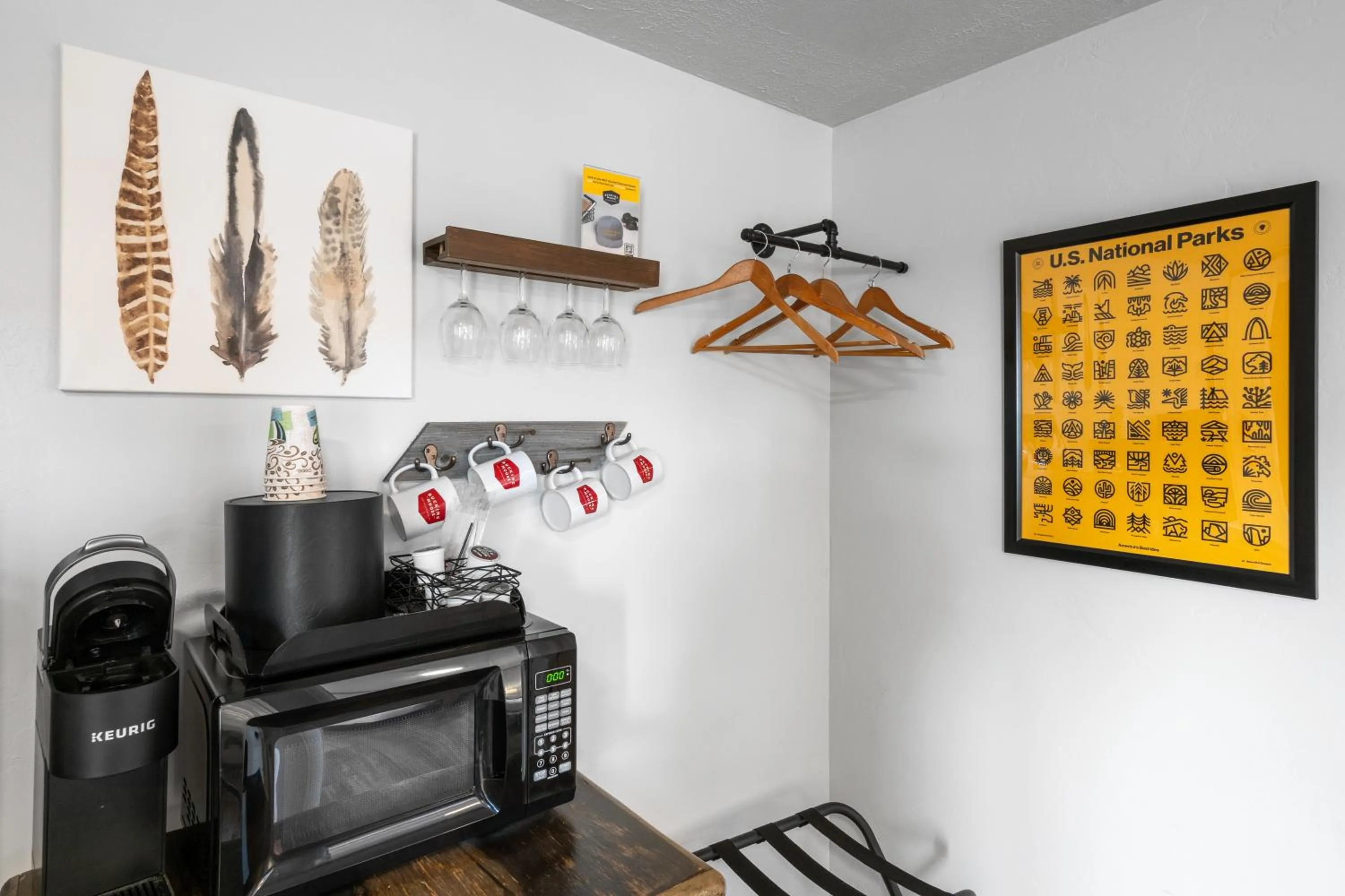 Coffee/tea facilities in The Bucking Moose