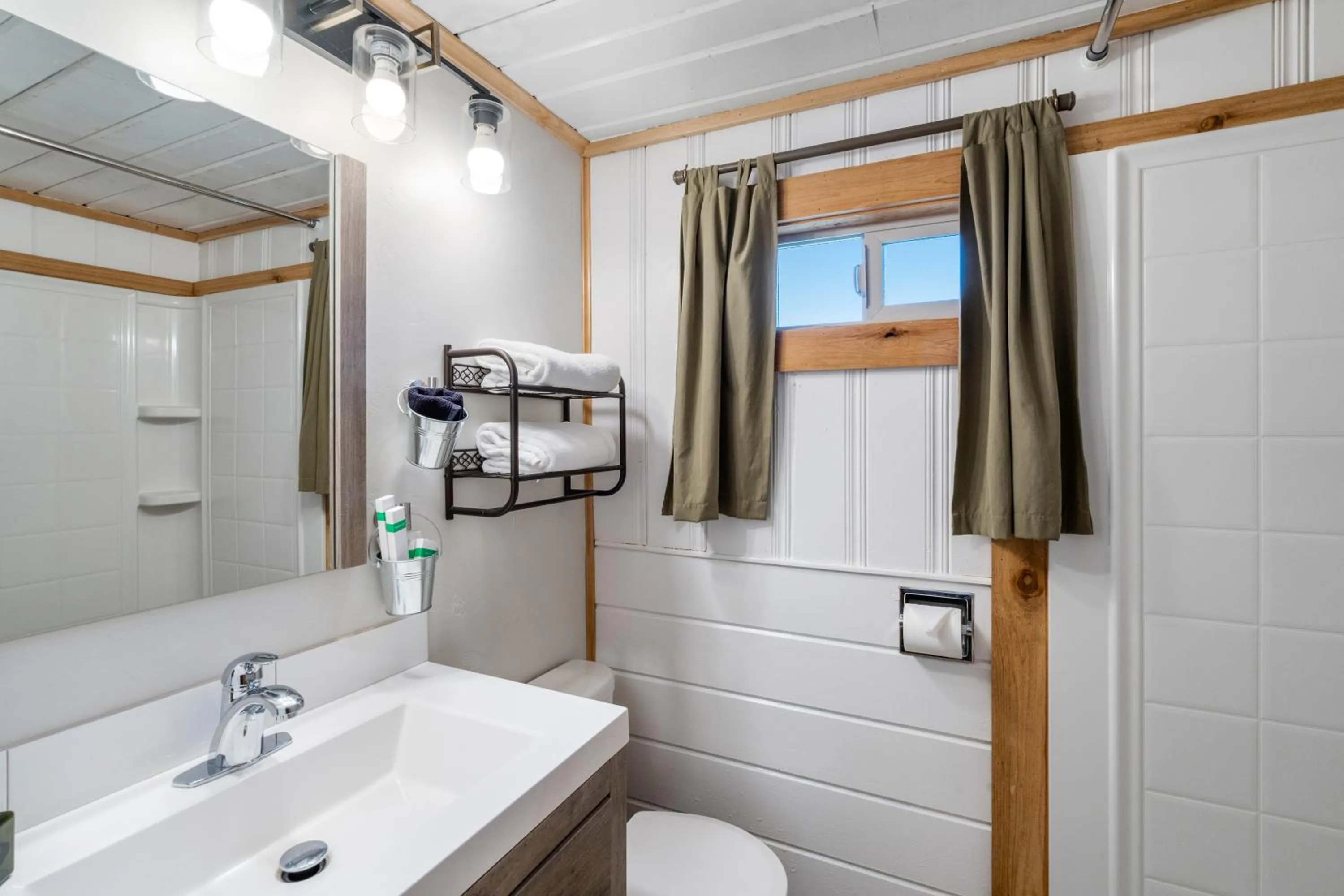 Bathroom in The Bucking Moose