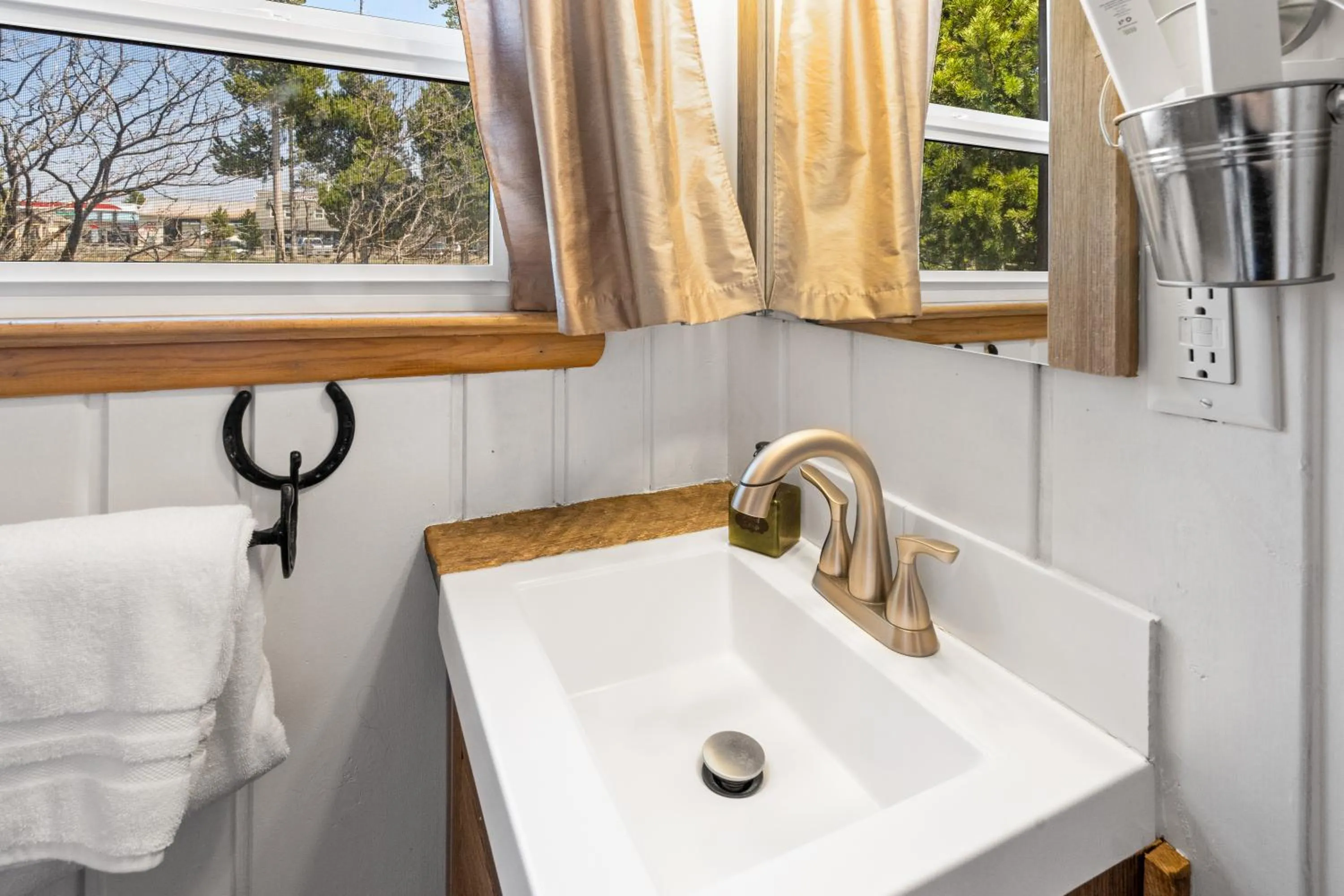 Bathroom in The Bucking Moose