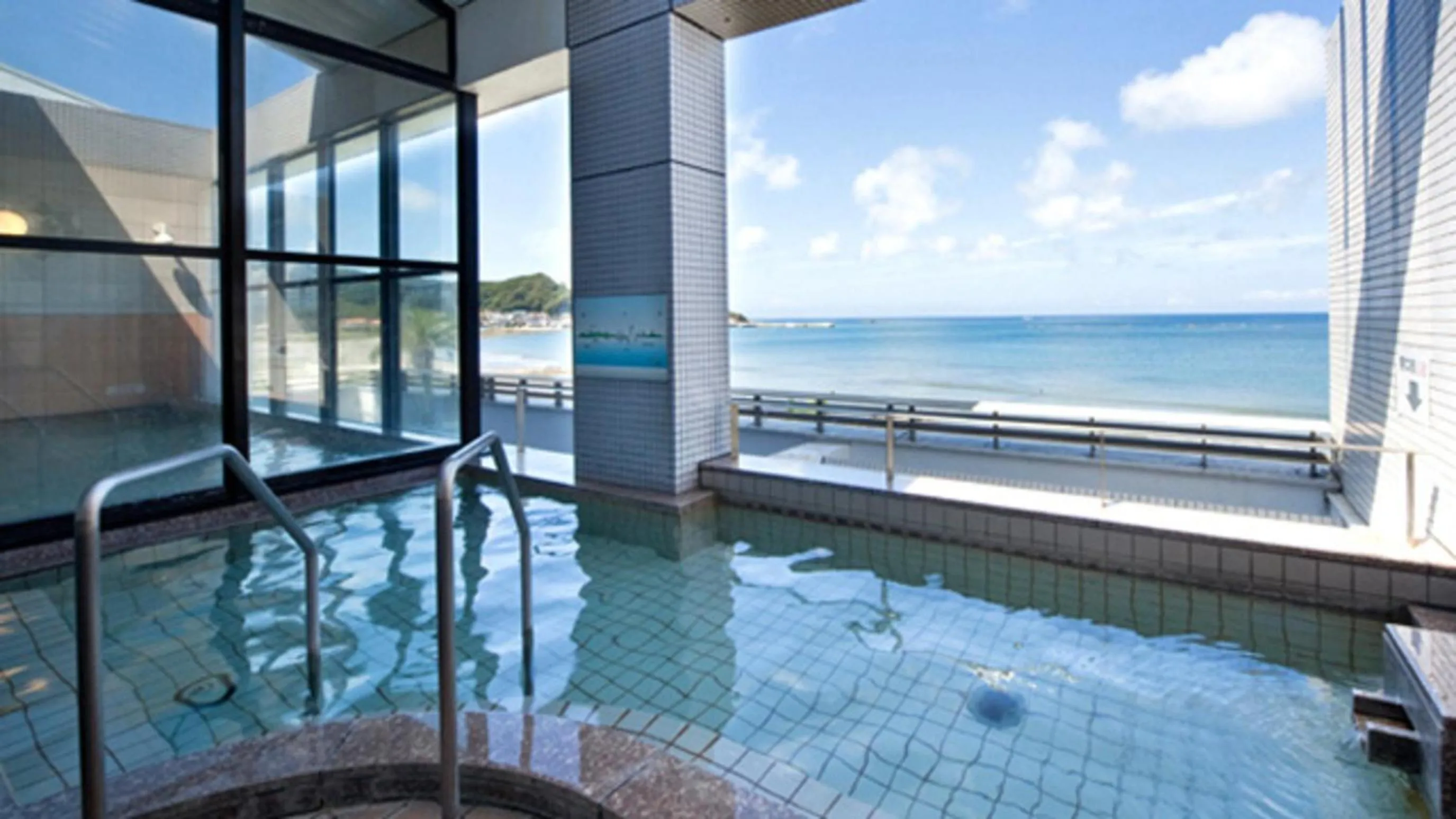 Open Air Bath in Kyukamura Tateyama