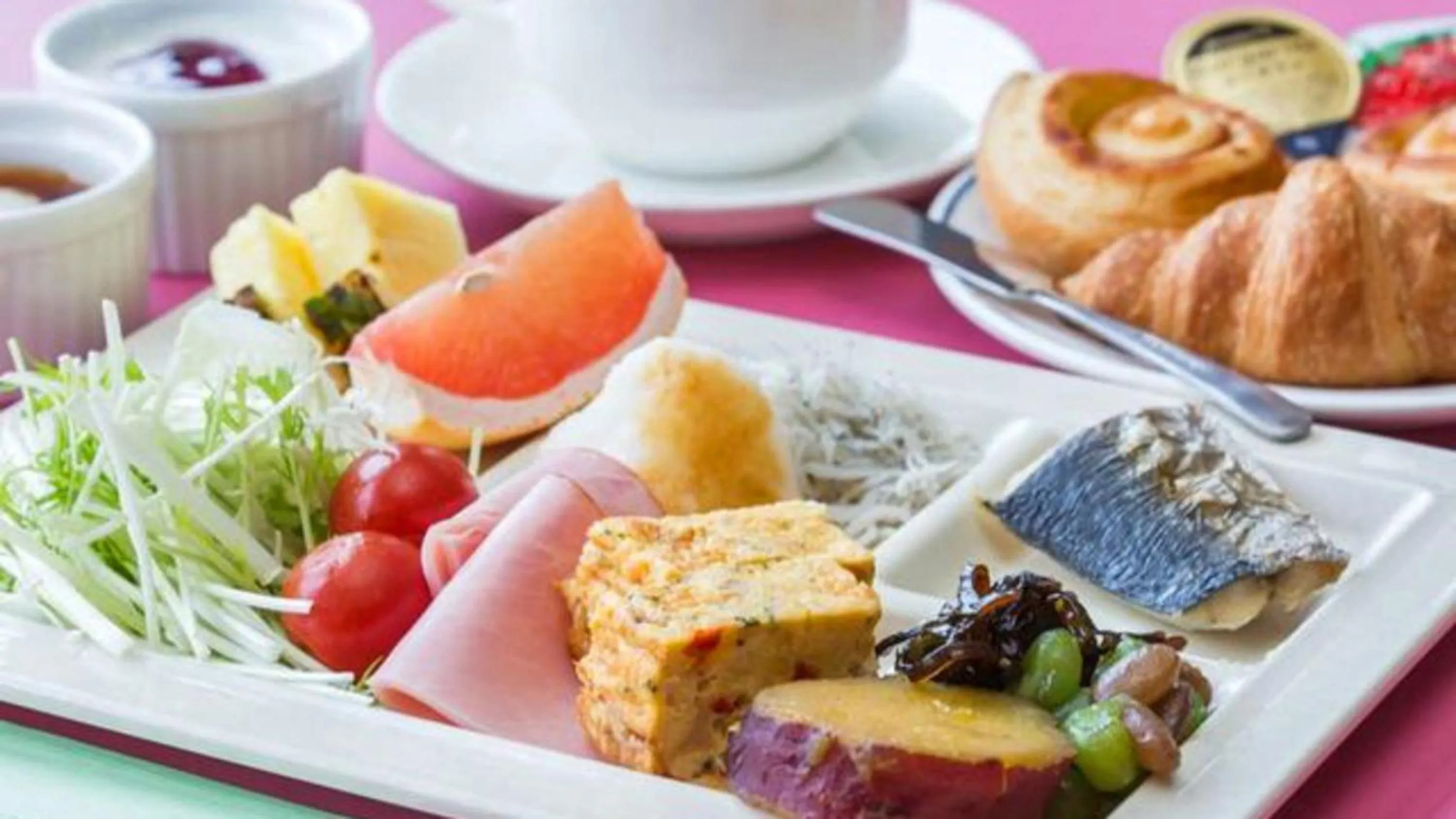 Breakfast in Kyukamura Norikura-Kogen