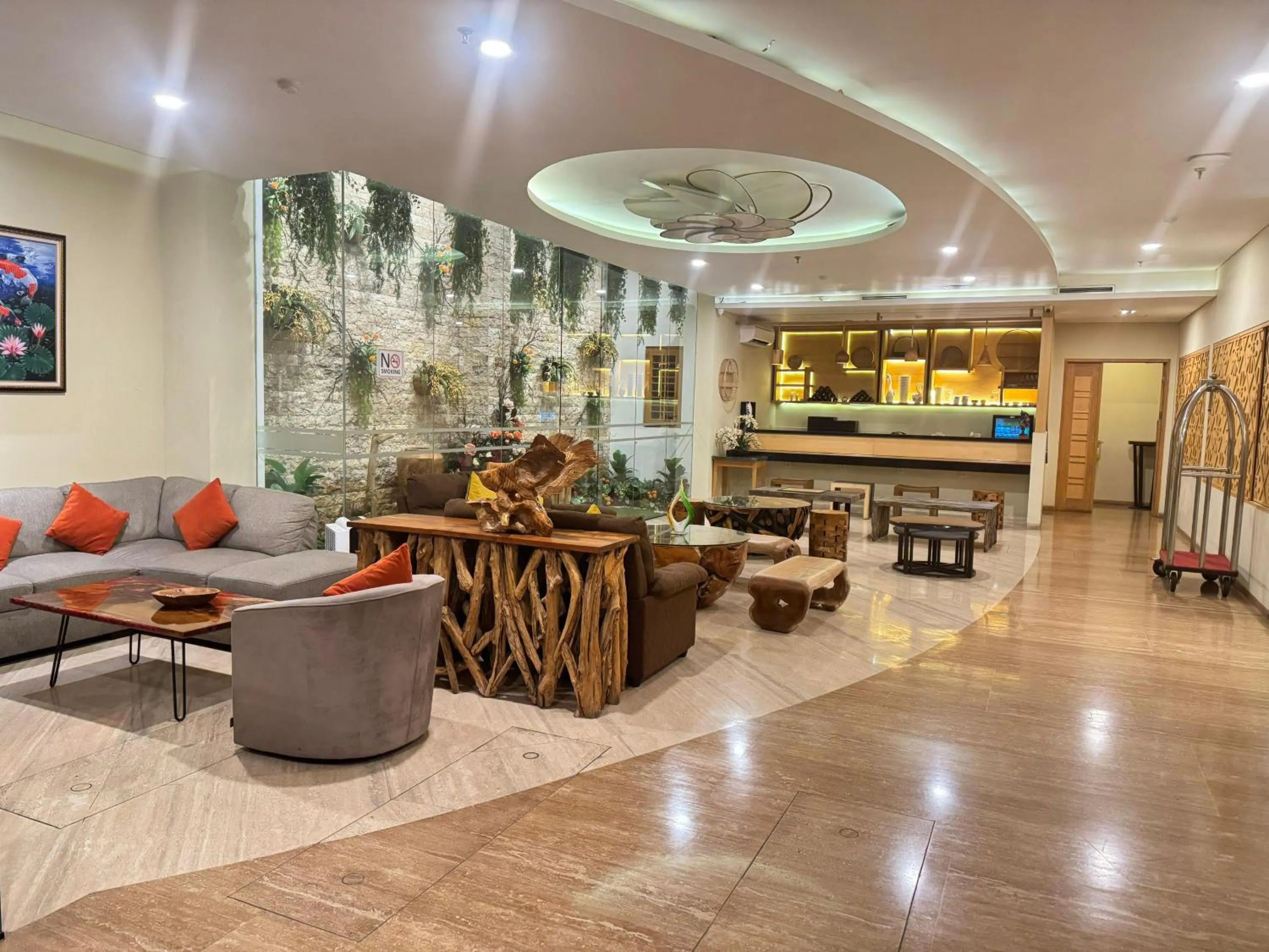 Lobby or reception in UNUMA HOTEL