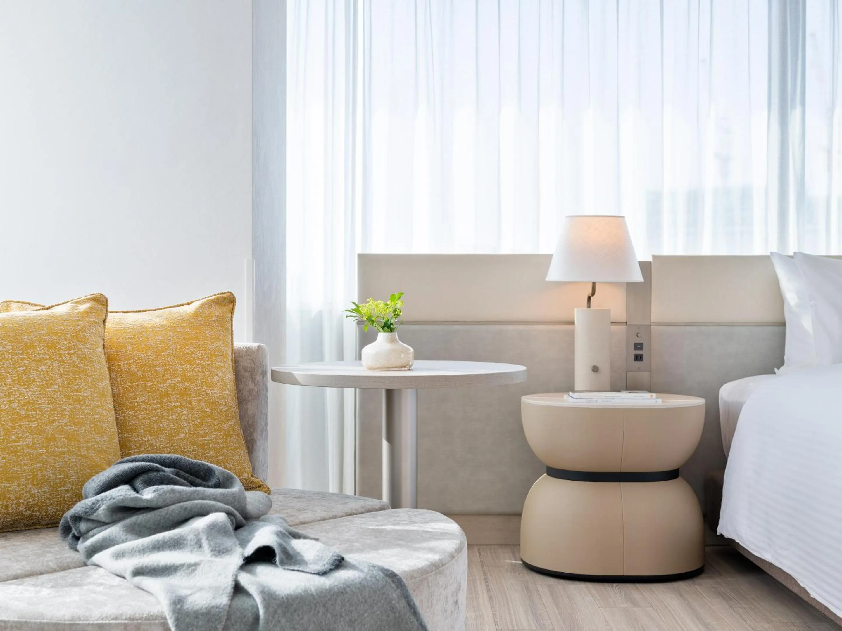 Photo of the whole room, Bed in Mitsui Garden Hotel Yokohama Minatomirai Premier