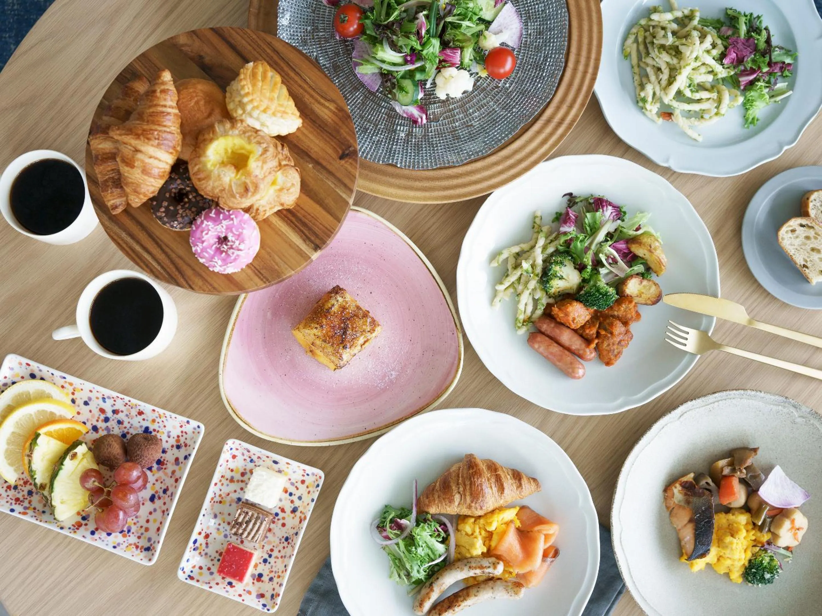 Breakfast in Mitsui Garden Hotel Yokohama Minatomirai Premier